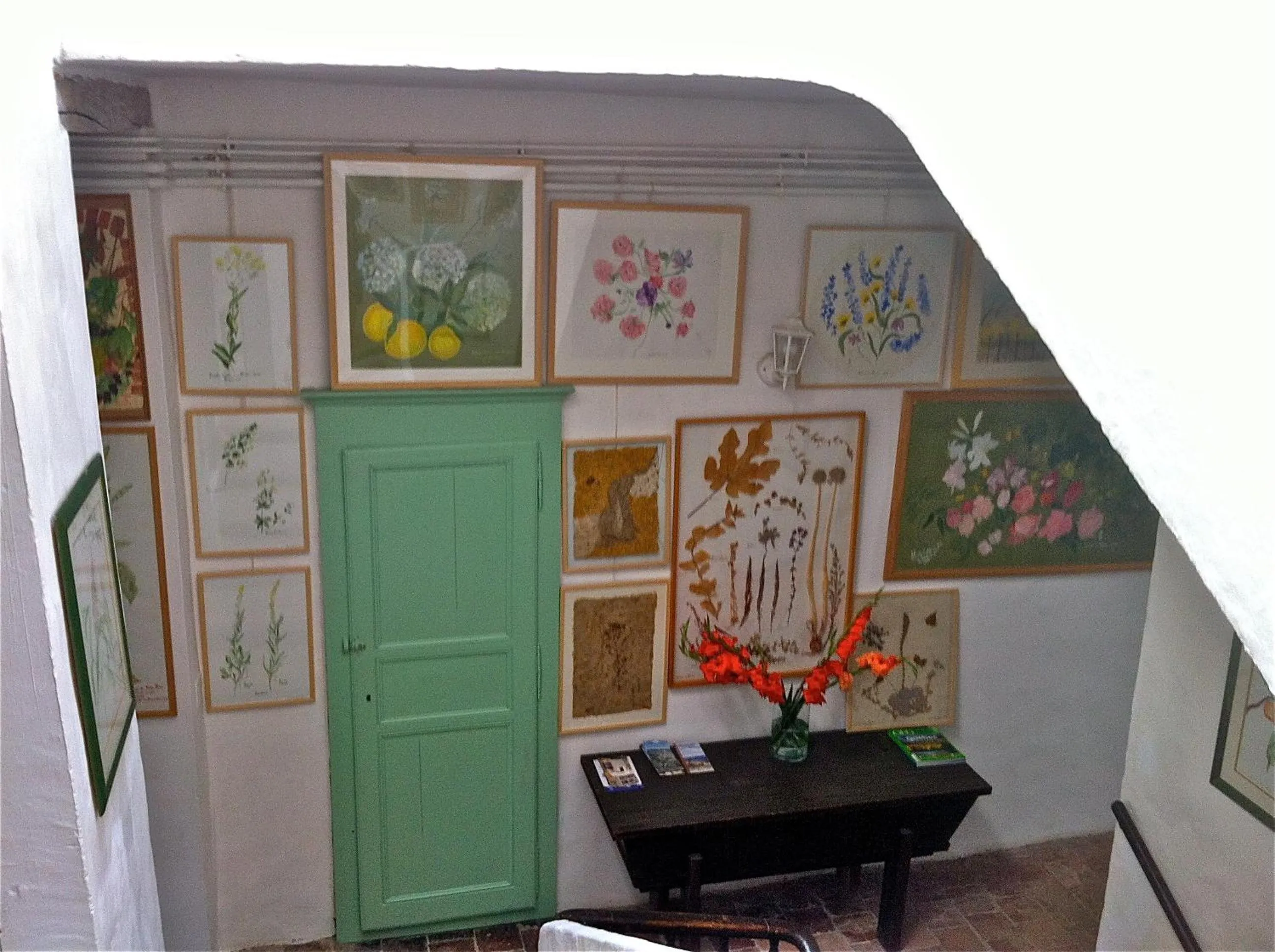 Lobby or reception in Les Asphodèles Amélie