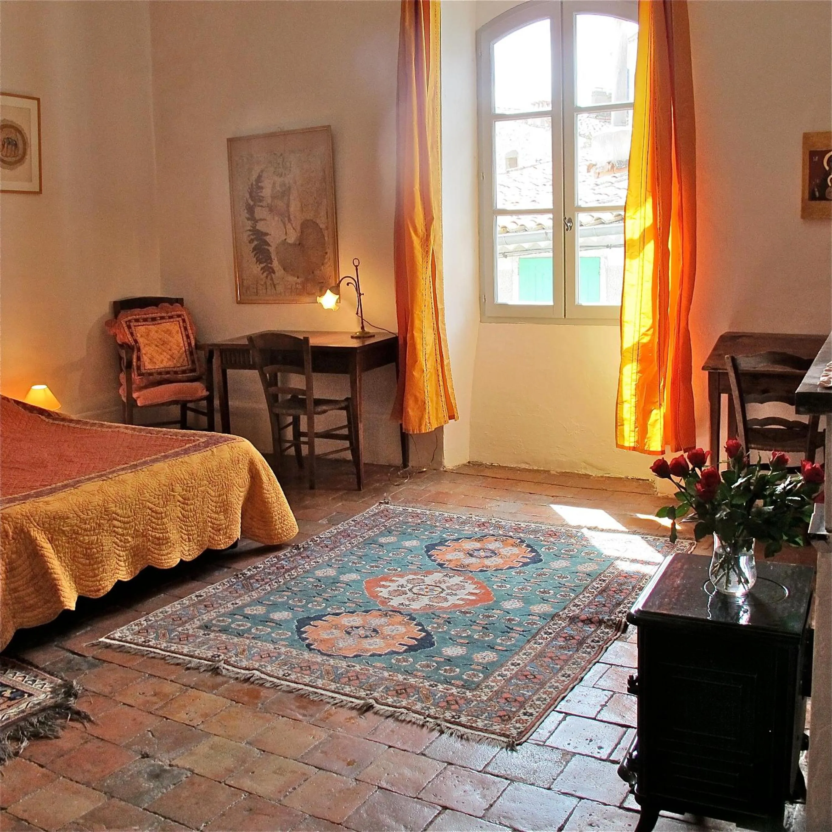 Bed in Les Asphodèles Amélie