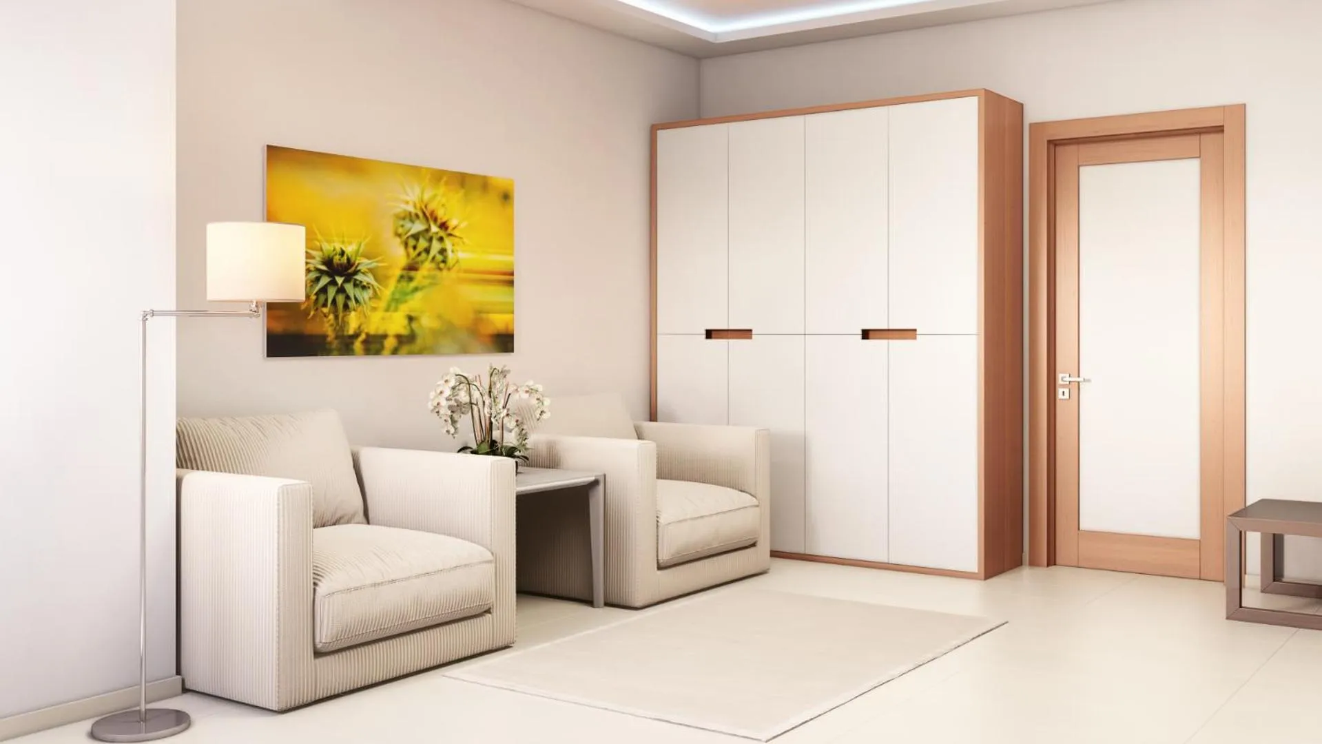 Seating area in Alimounda Mare Hotel