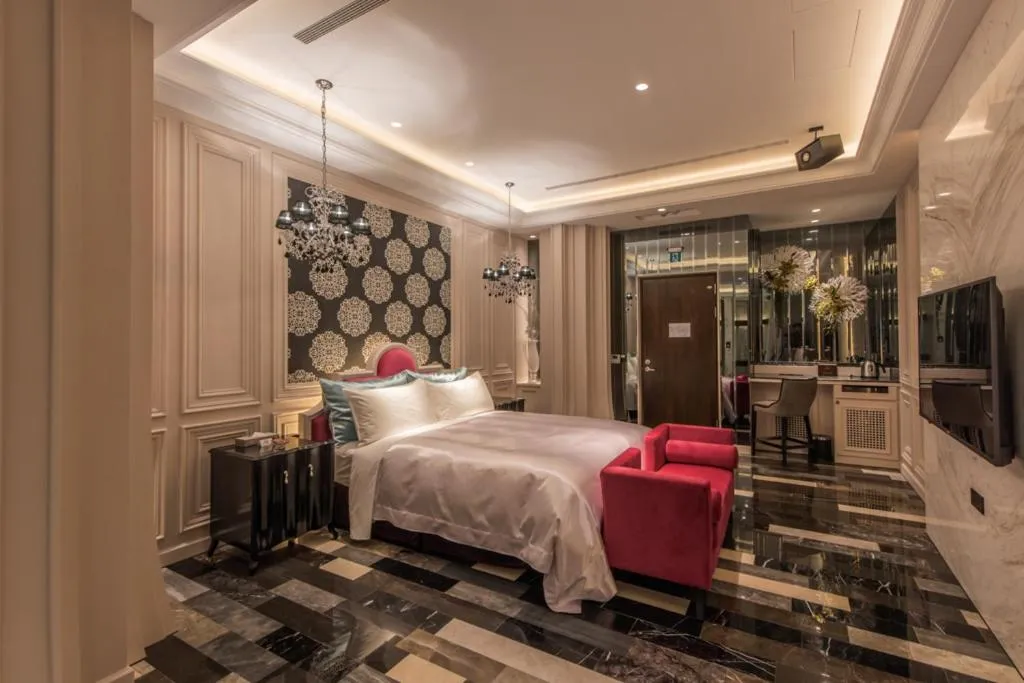 TV and multimedia, Bed in Green Palm Motel