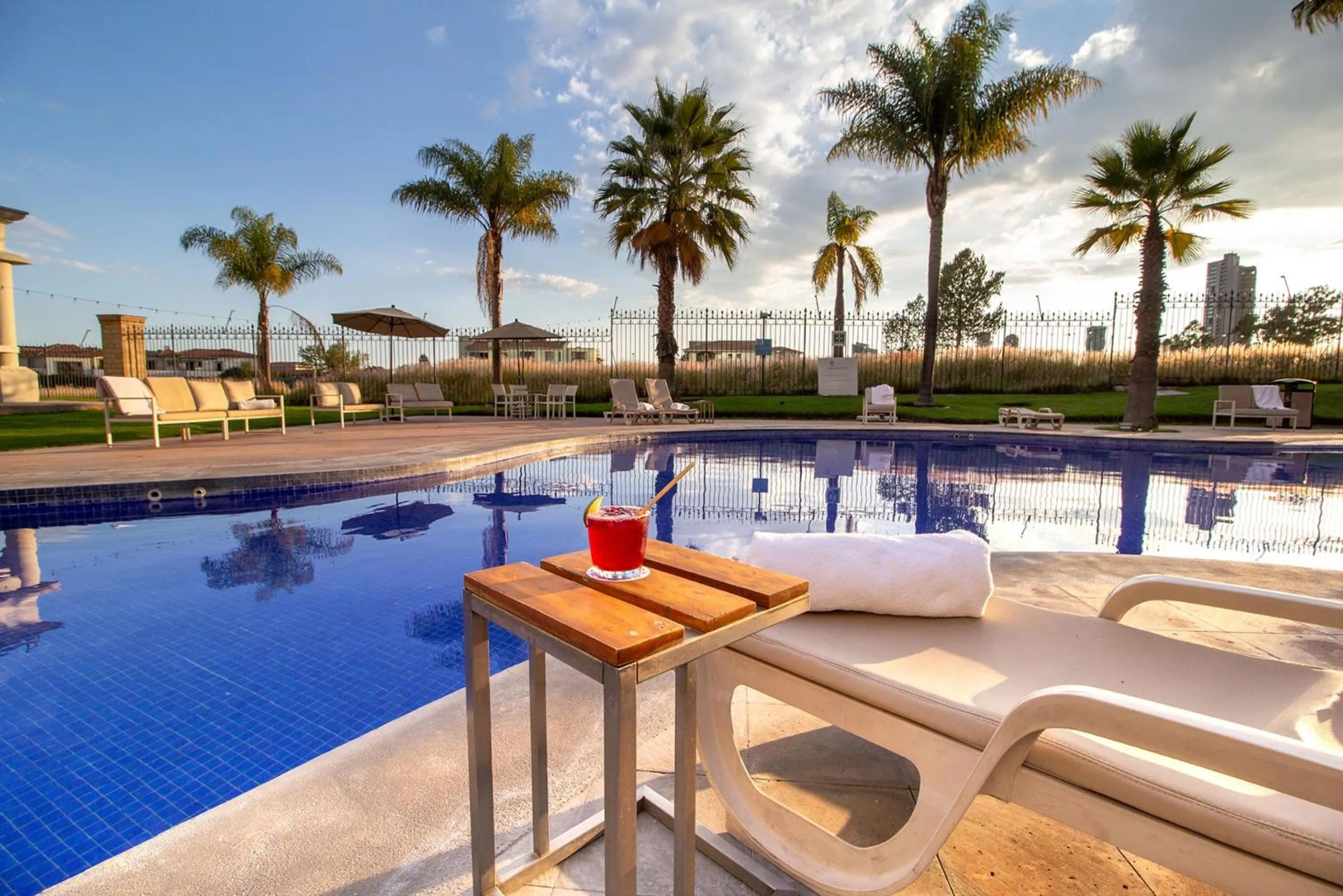 Swimming pool in Camino Real Puebla Angelopolis