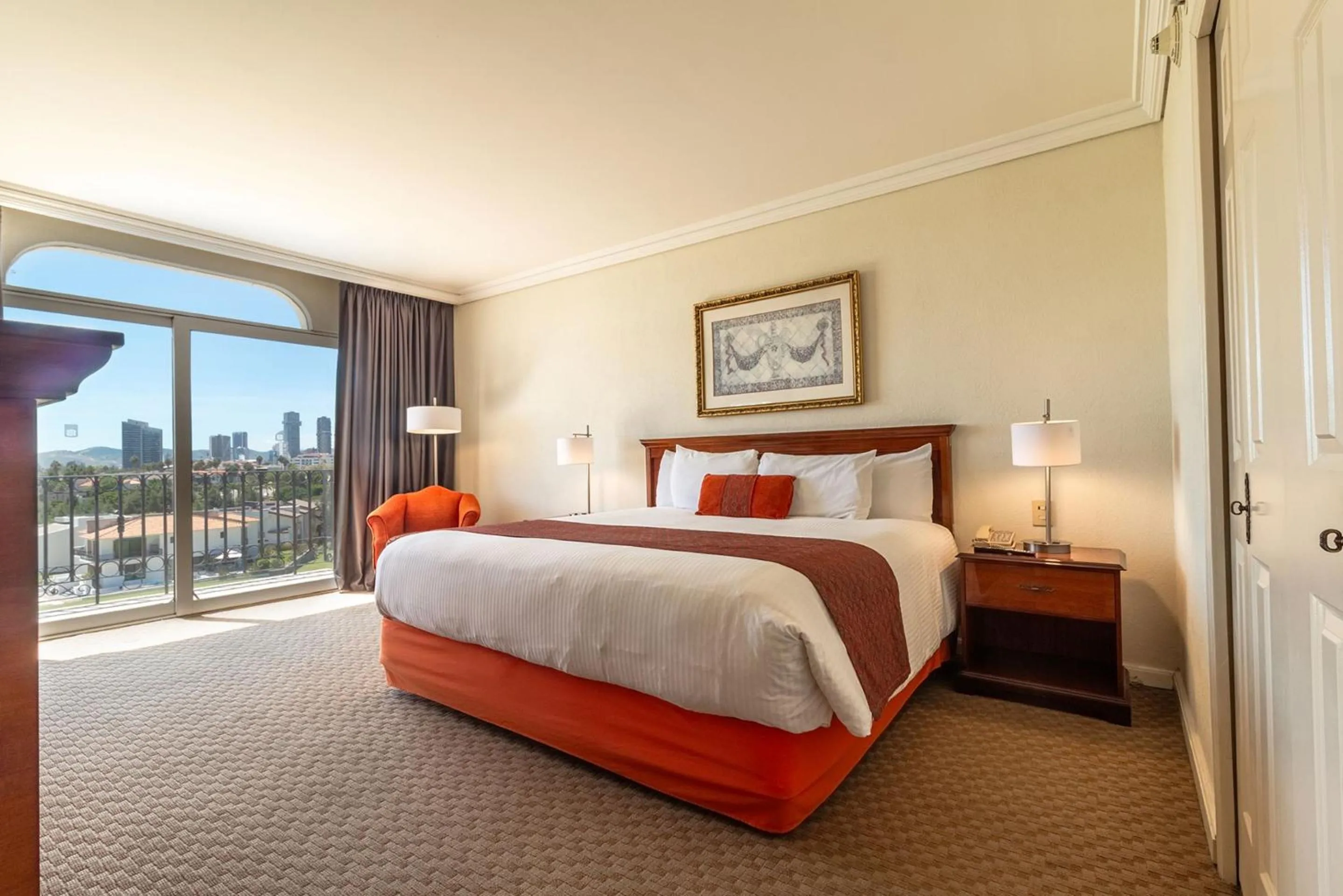 Bedroom, Bed in Camino Real Puebla Angelopolis