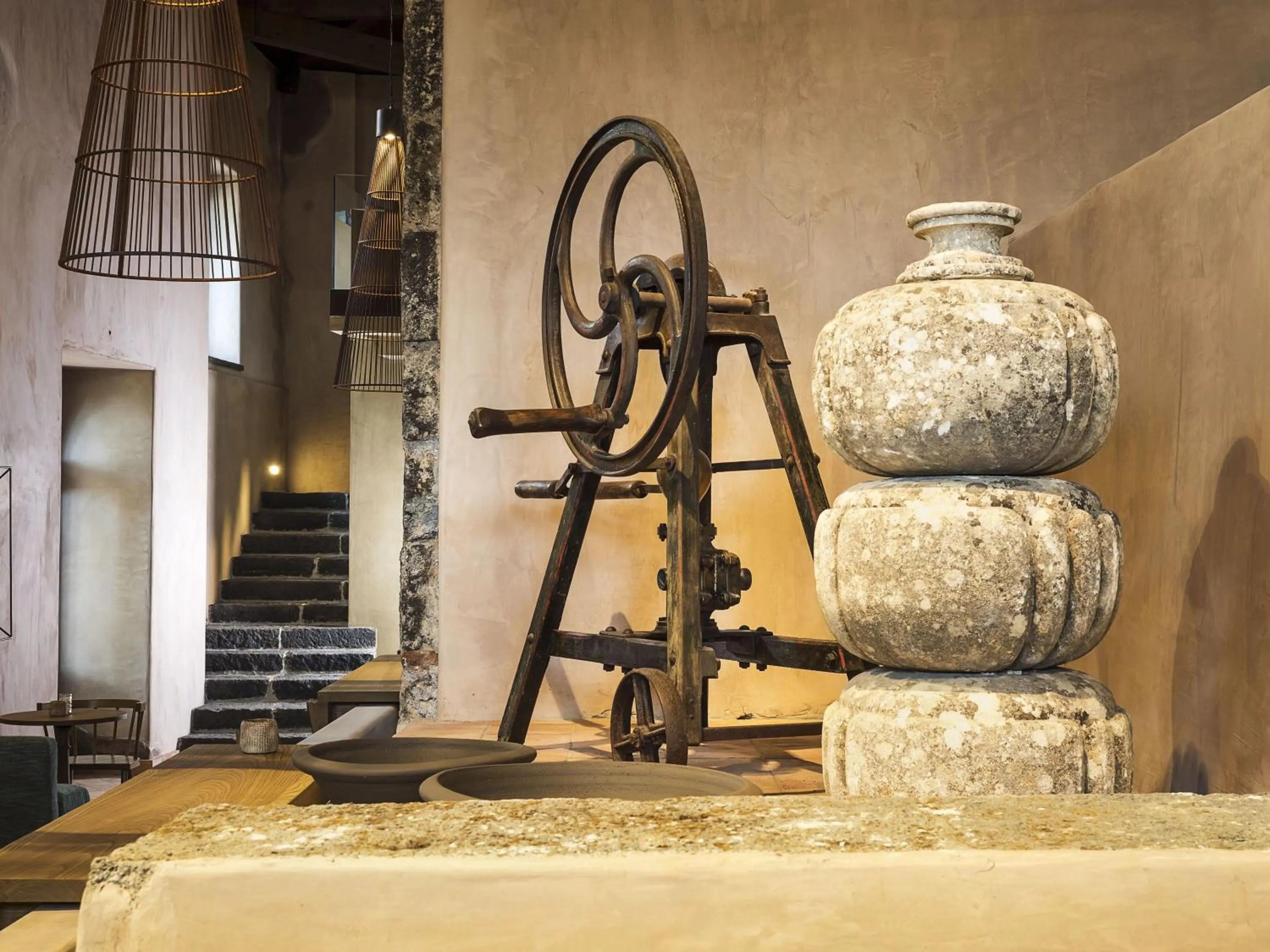 Decorative detail in Relais San Giuliano