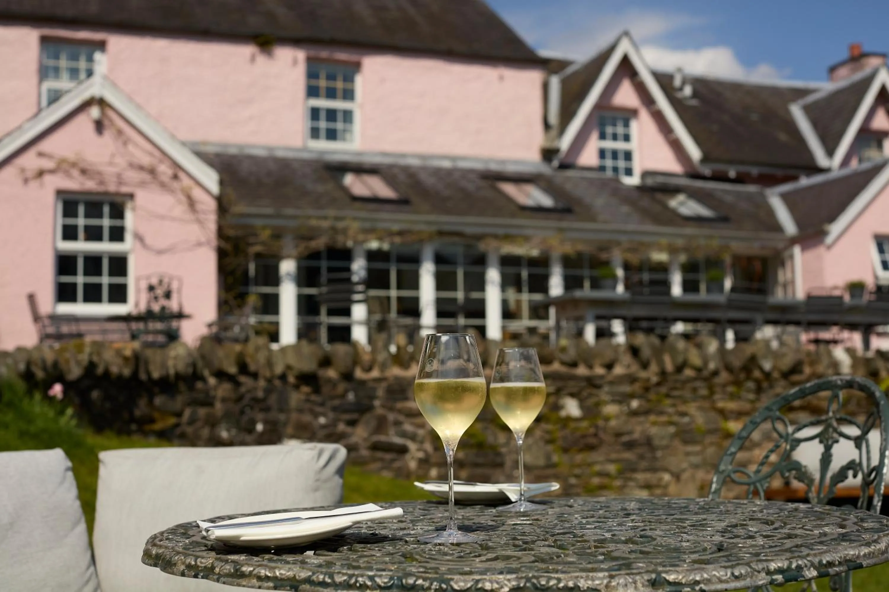 Dinner in Monachyle Mhor Hotel