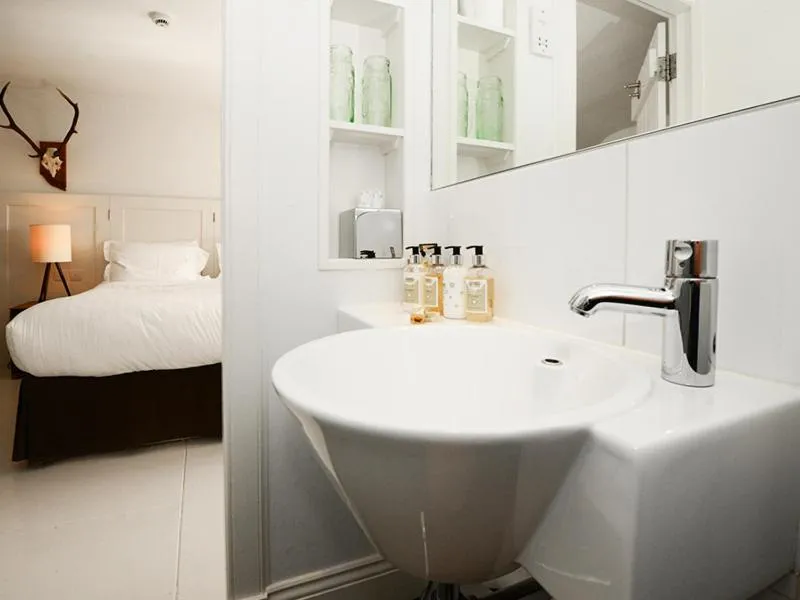 Bed in Monachyle Mhor Hotel