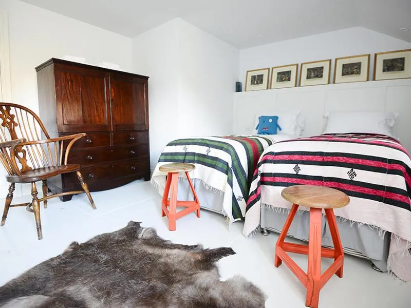 Bed in Monachyle Mhor Hotel