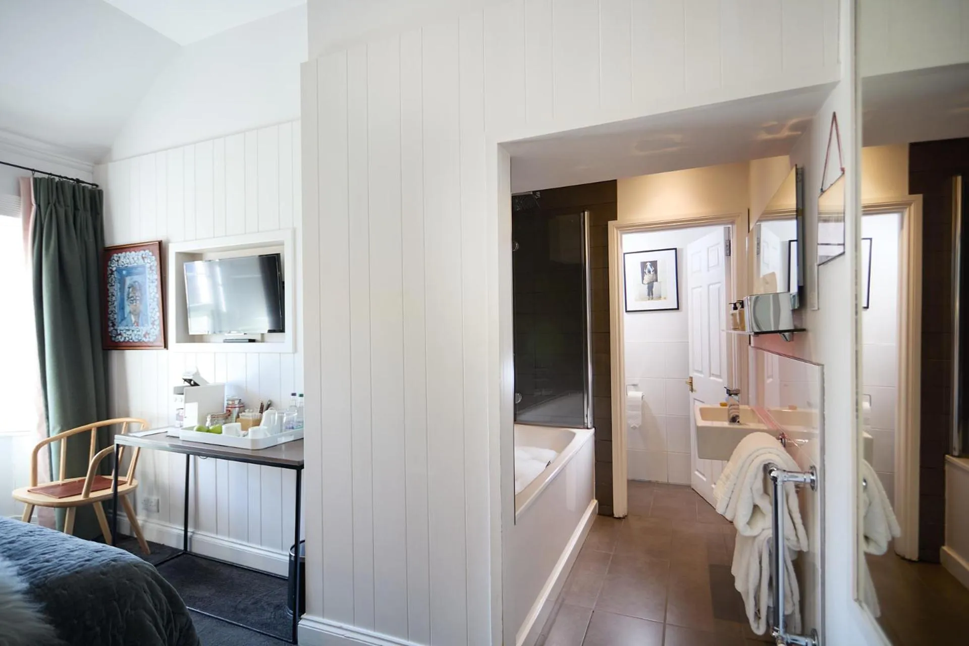 Bathroom in Monachyle Mhor Hotel