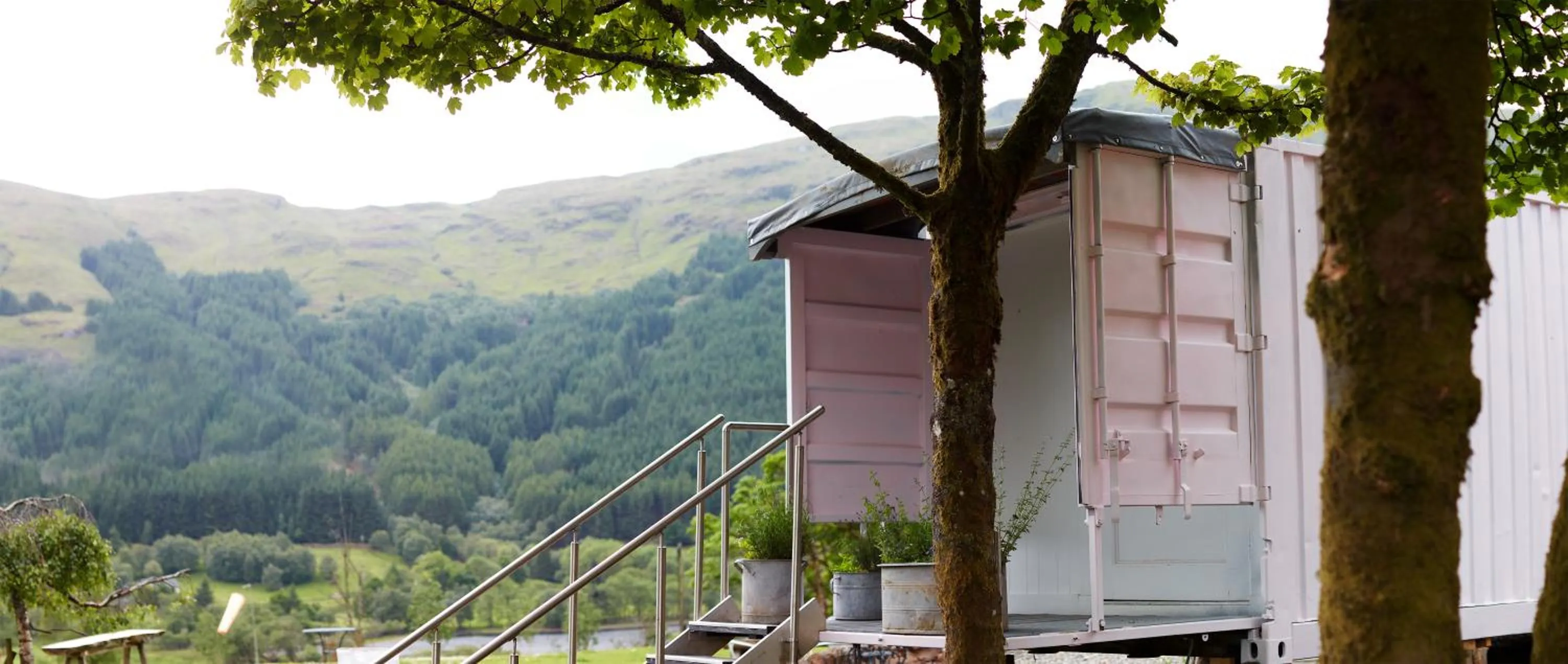 Property building in Monachyle Mhor Hotel