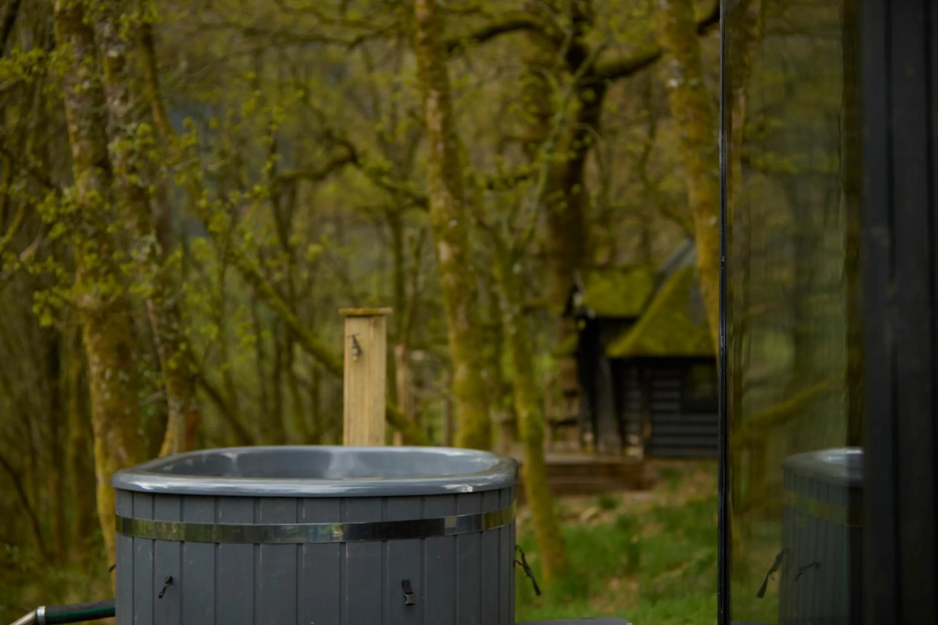 Hot Tub in Monachyle Mhor Hotel