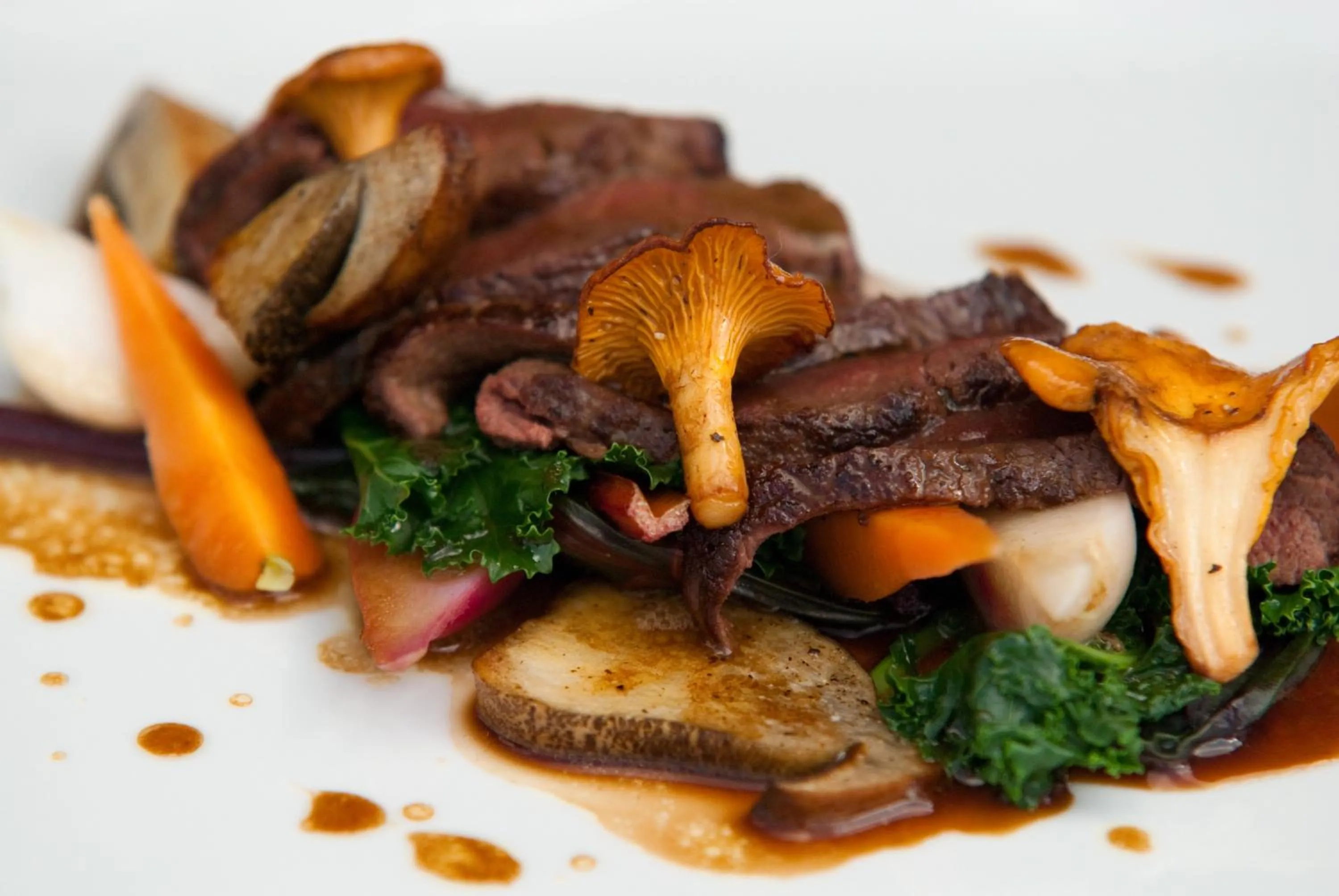 Food close-up in Monachyle Mhor Hotel