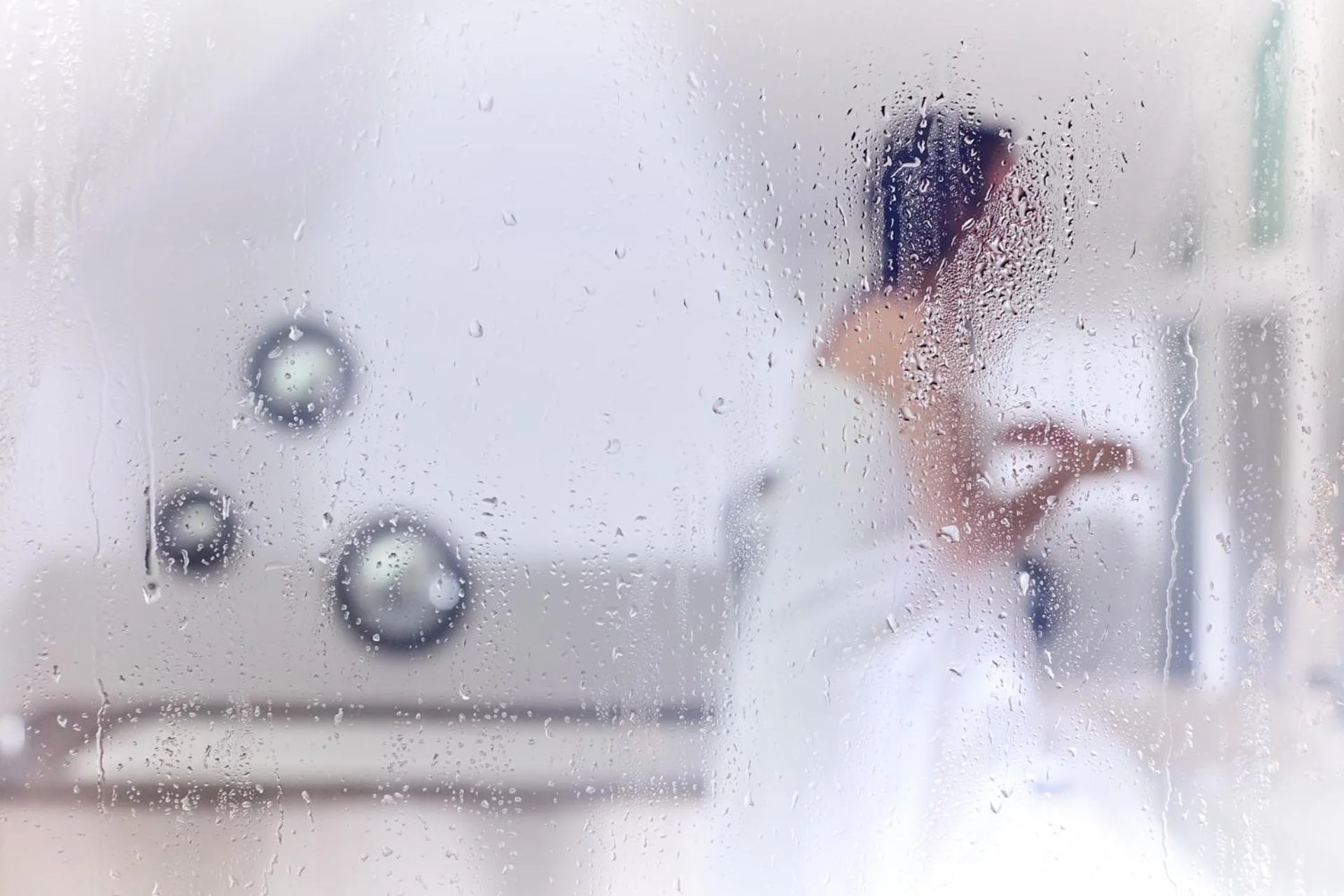 Shower in Monachyle Mhor Hotel