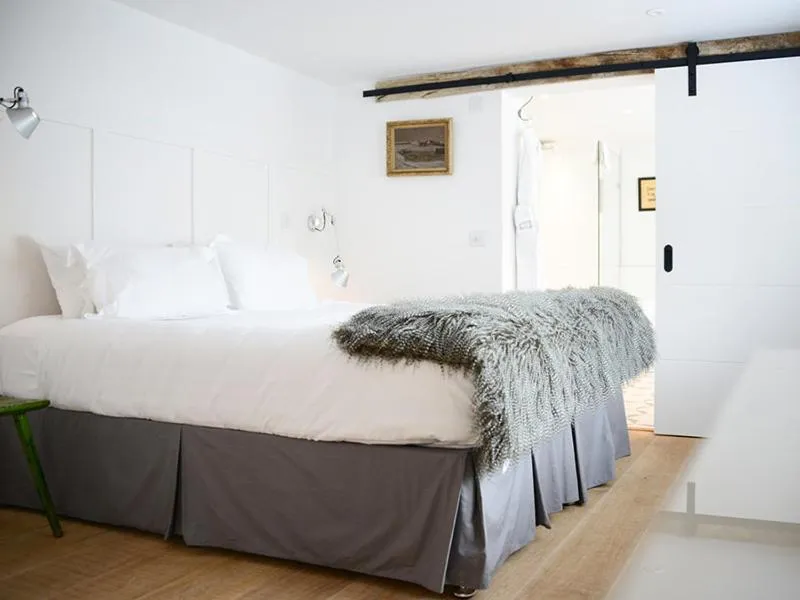 Bed in Monachyle Mhor Hotel