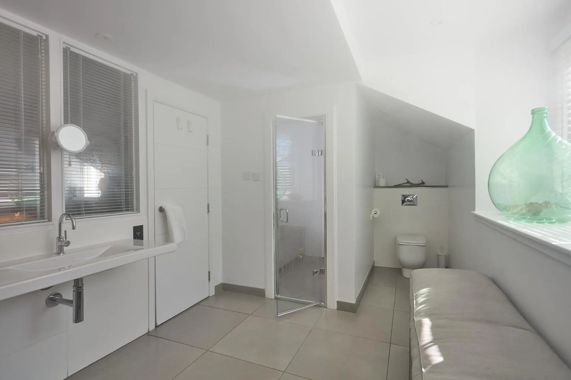 Shower in Monachyle Mhor Hotel