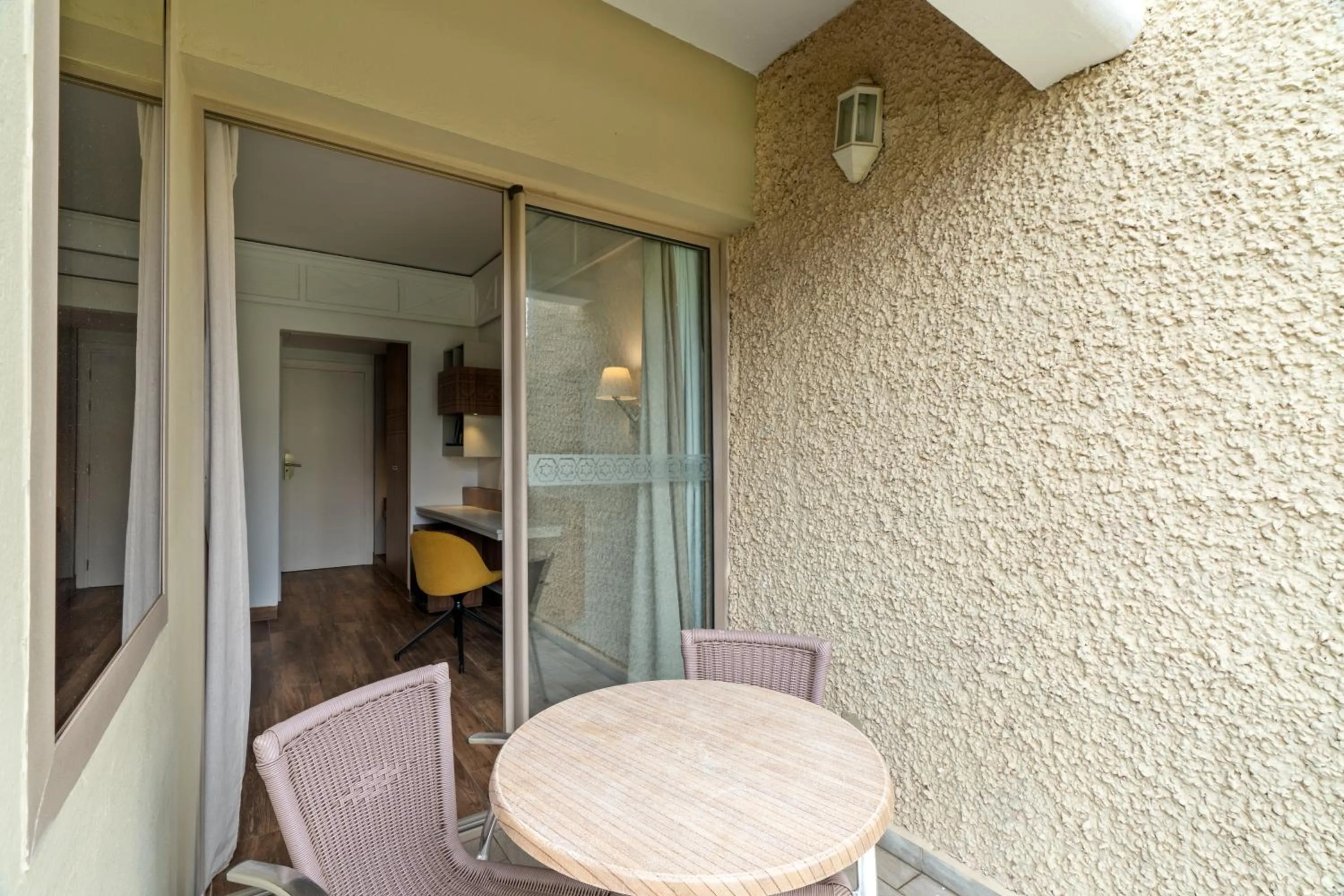 Patio in Dunes d'Or Ocean Club