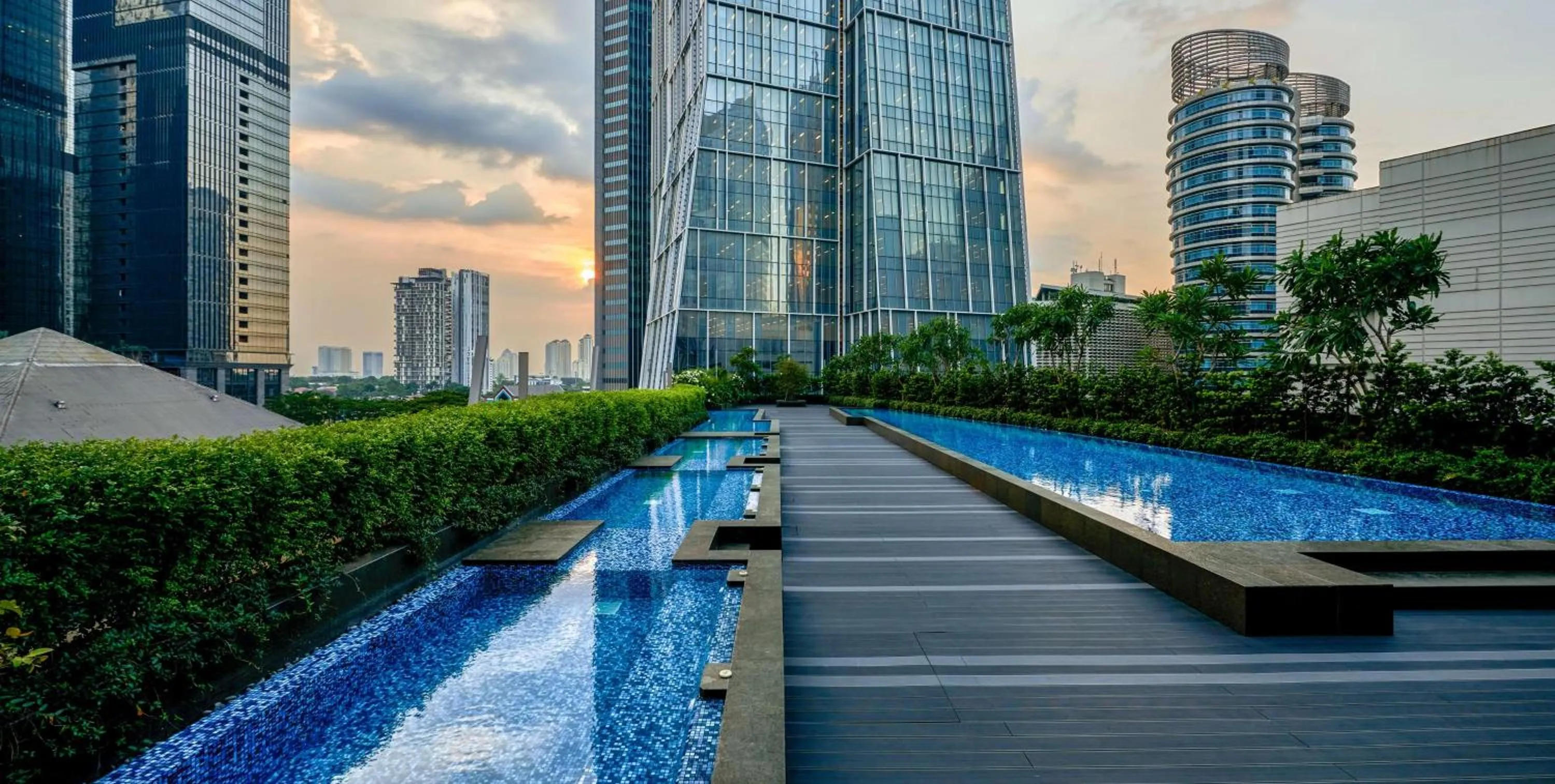Swimming pool in Alila SCBD Jakarta