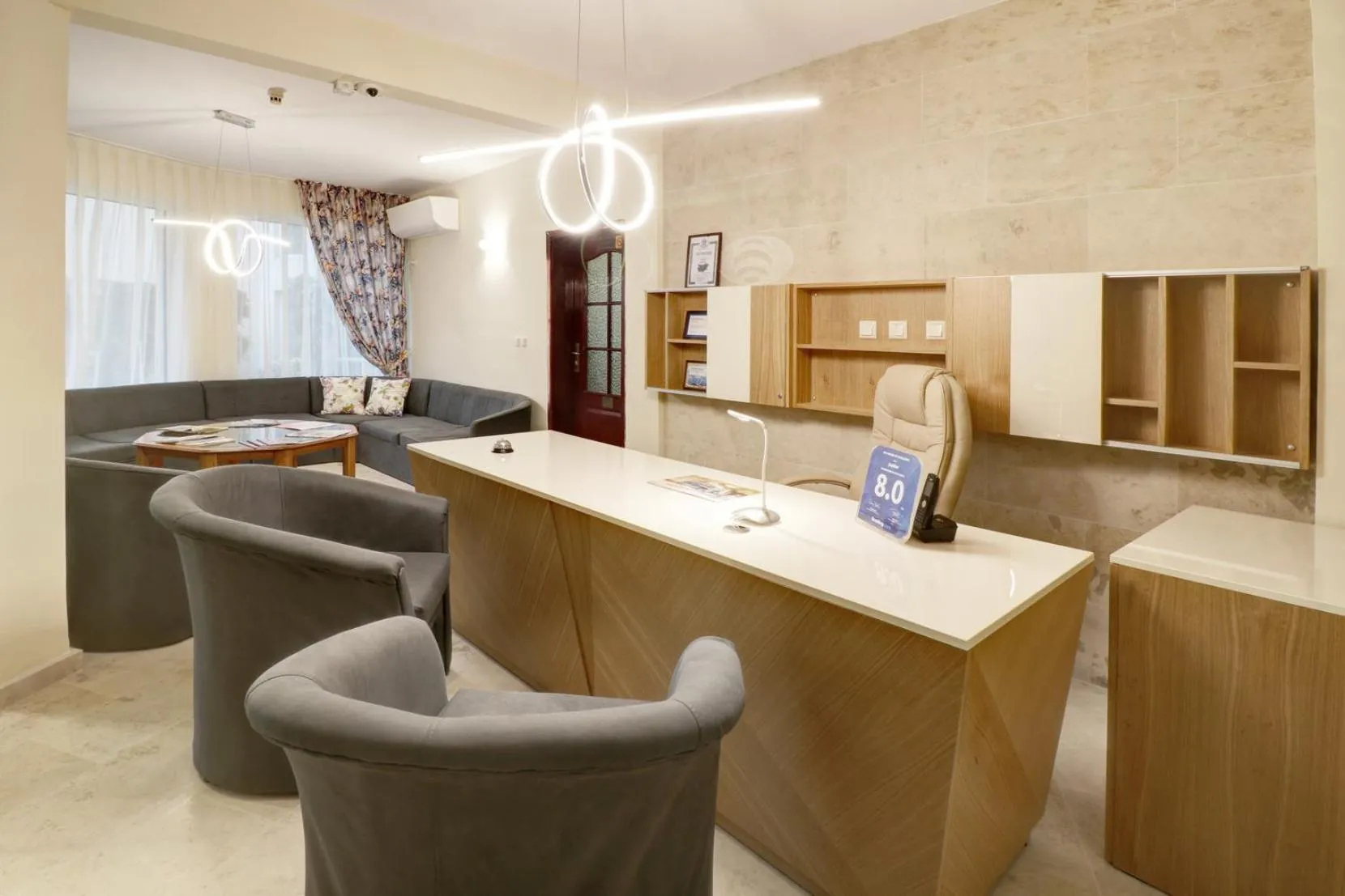 Lobby or reception in Family Hotel Jupiter