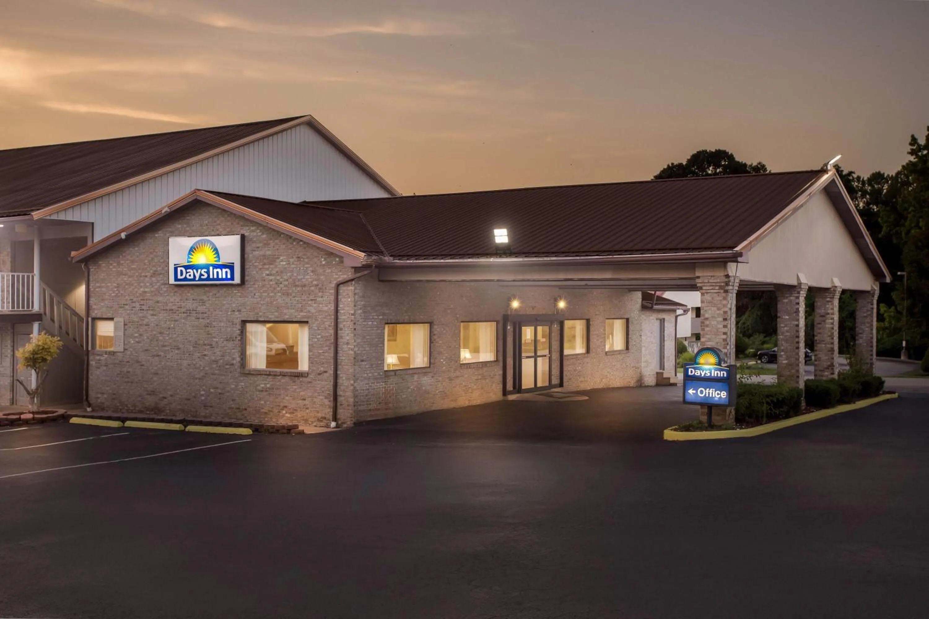 Property building in Days Inn by Wyndham Huntington