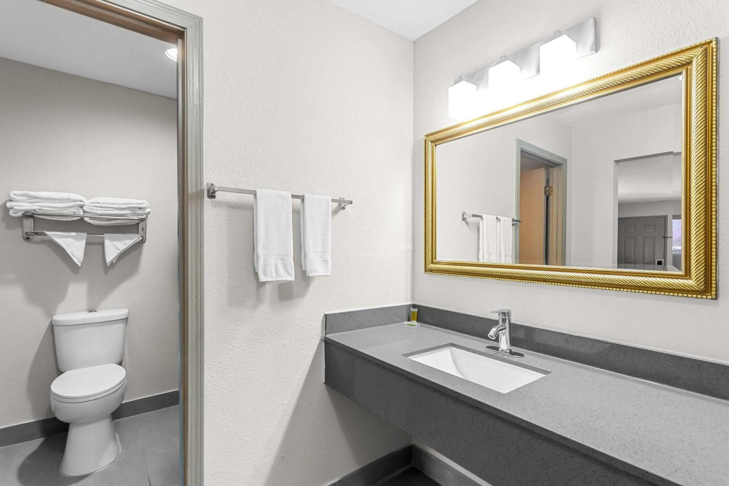 Bathroom in Days Inn by Wyndham Huntington