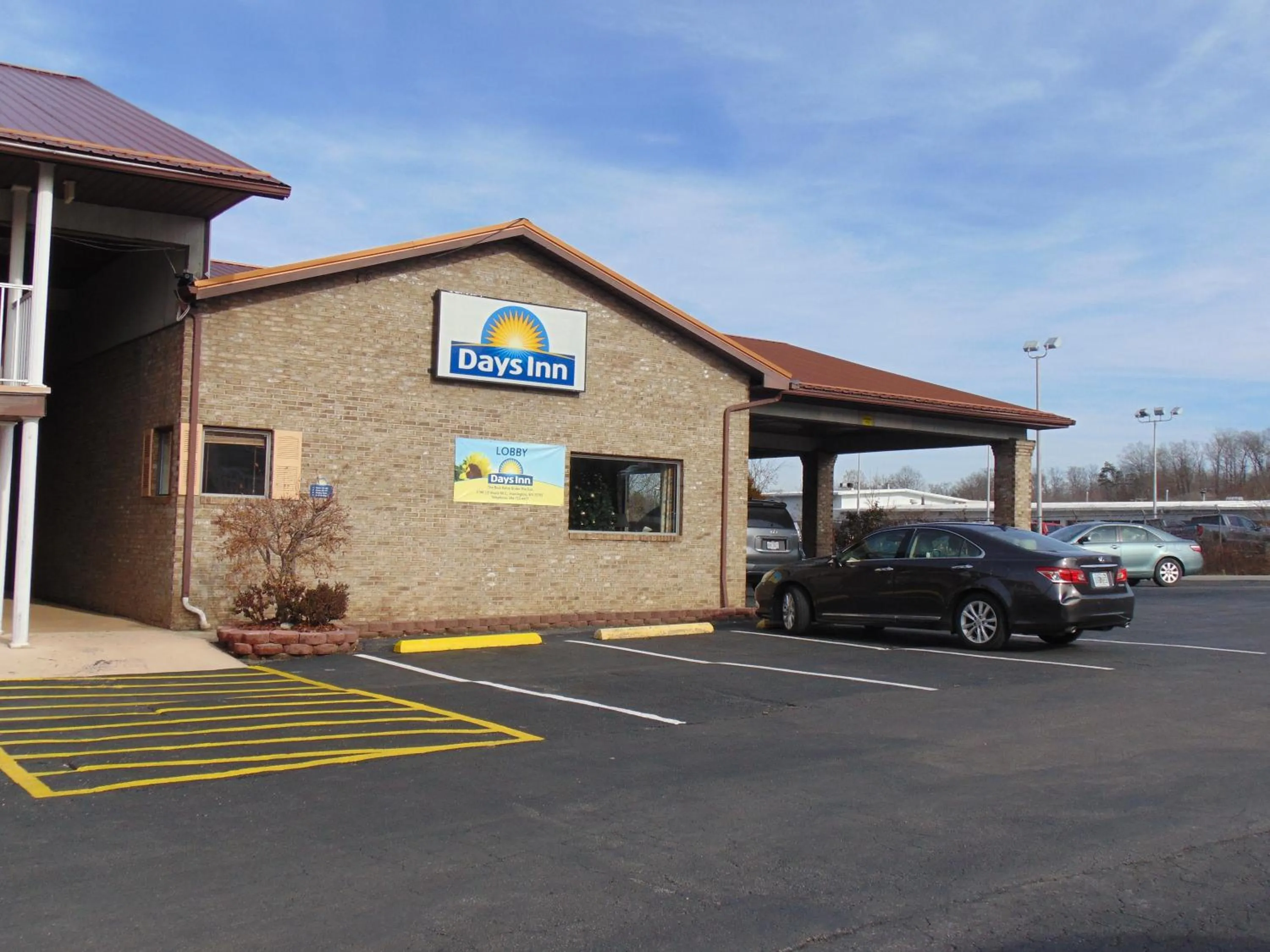 Property building in Days Inn by Wyndham Huntington