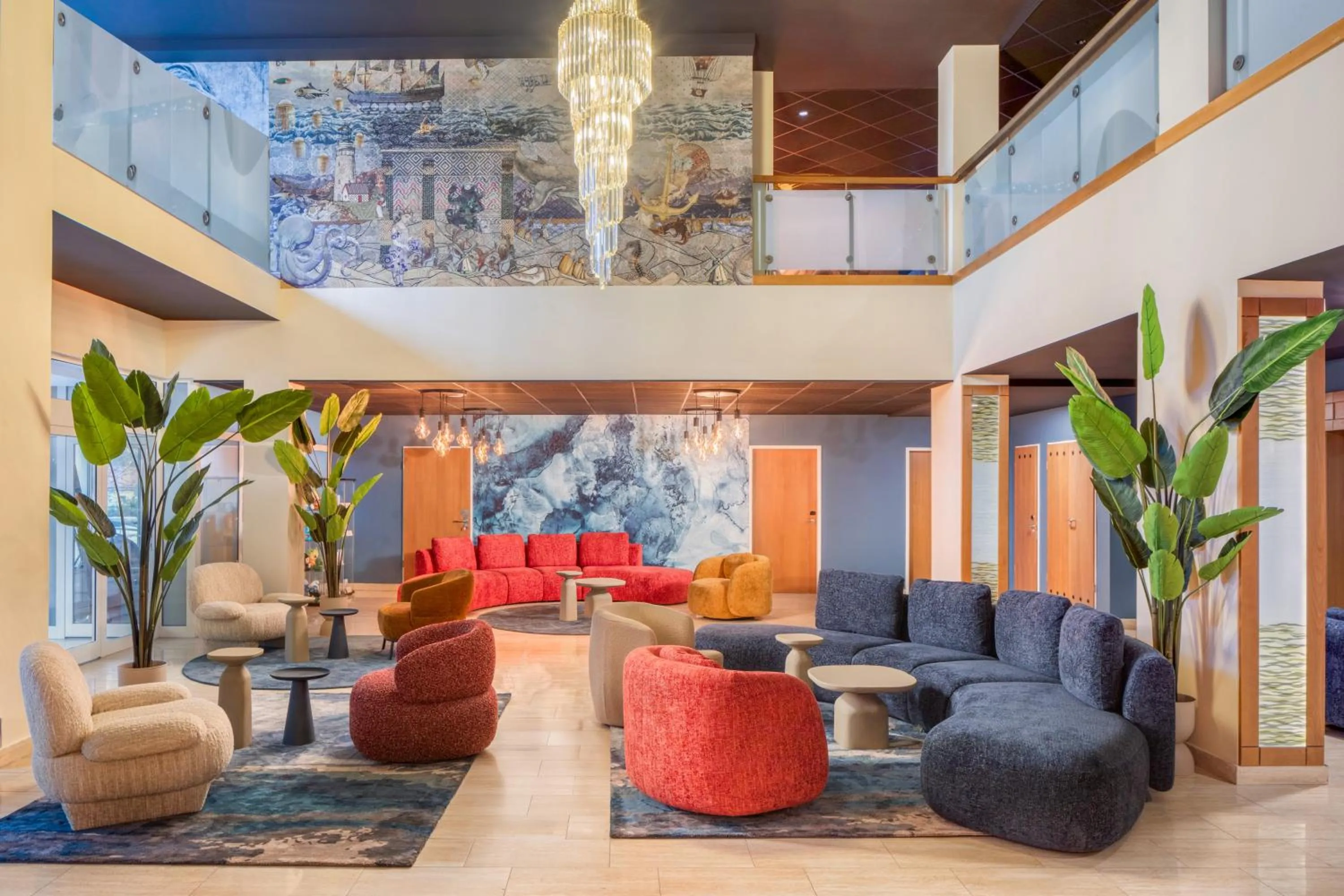 Lobby or reception in Hotel Atlantis Wellness & Conference