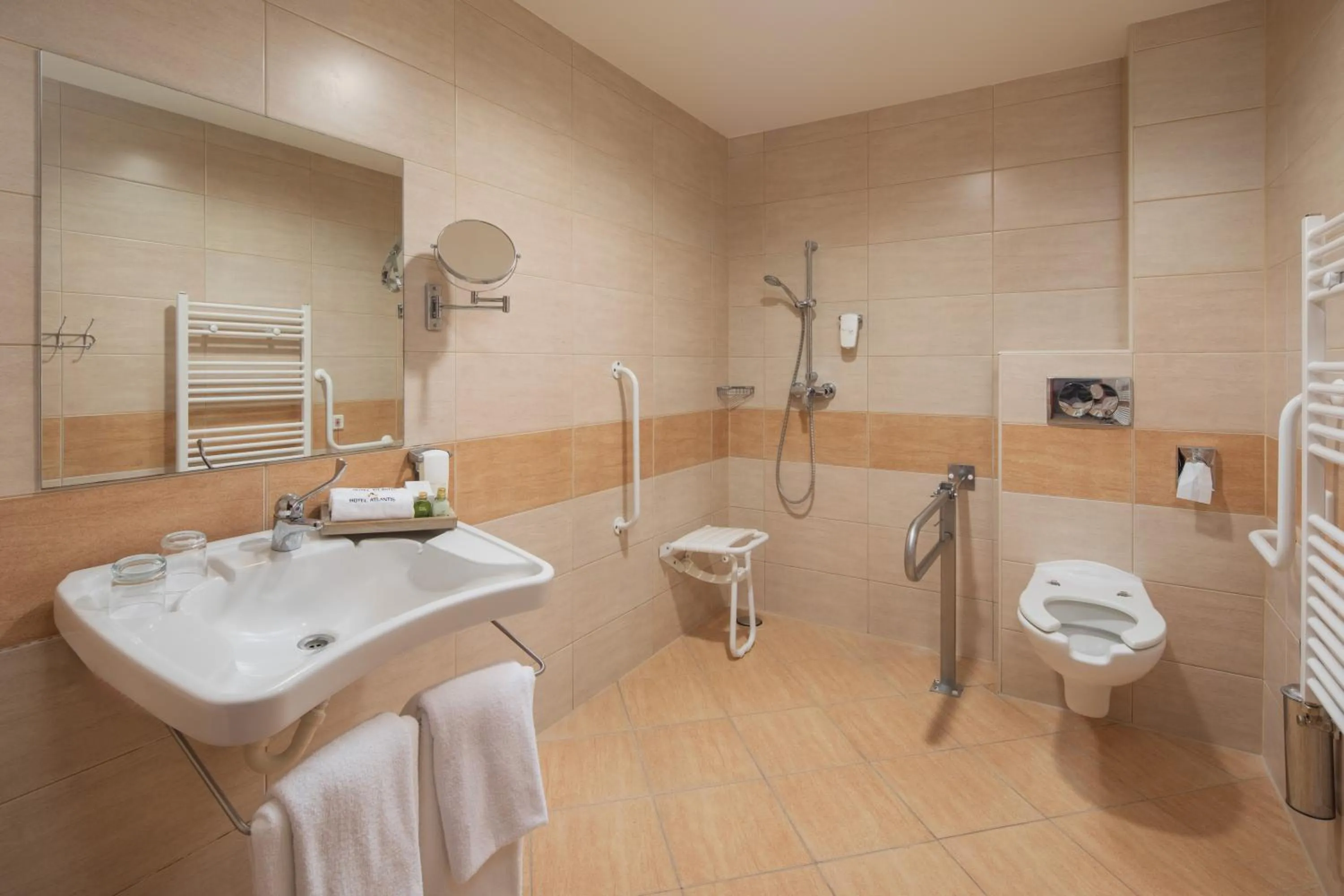 Bathroom in Hotel Atlantis Wellness & Conference