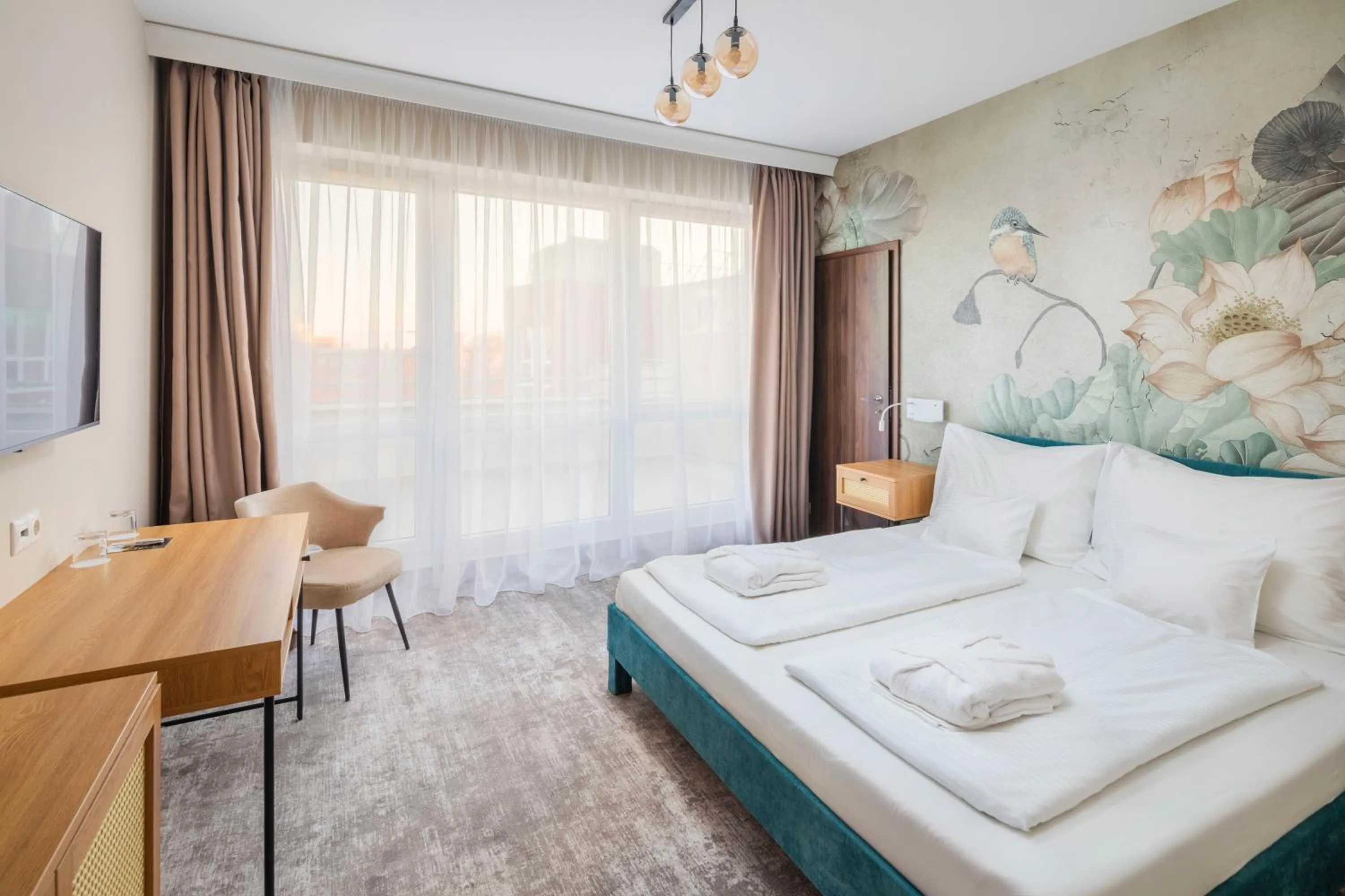 Bedroom, Bed in Hotel Atlantis Wellness & Conference