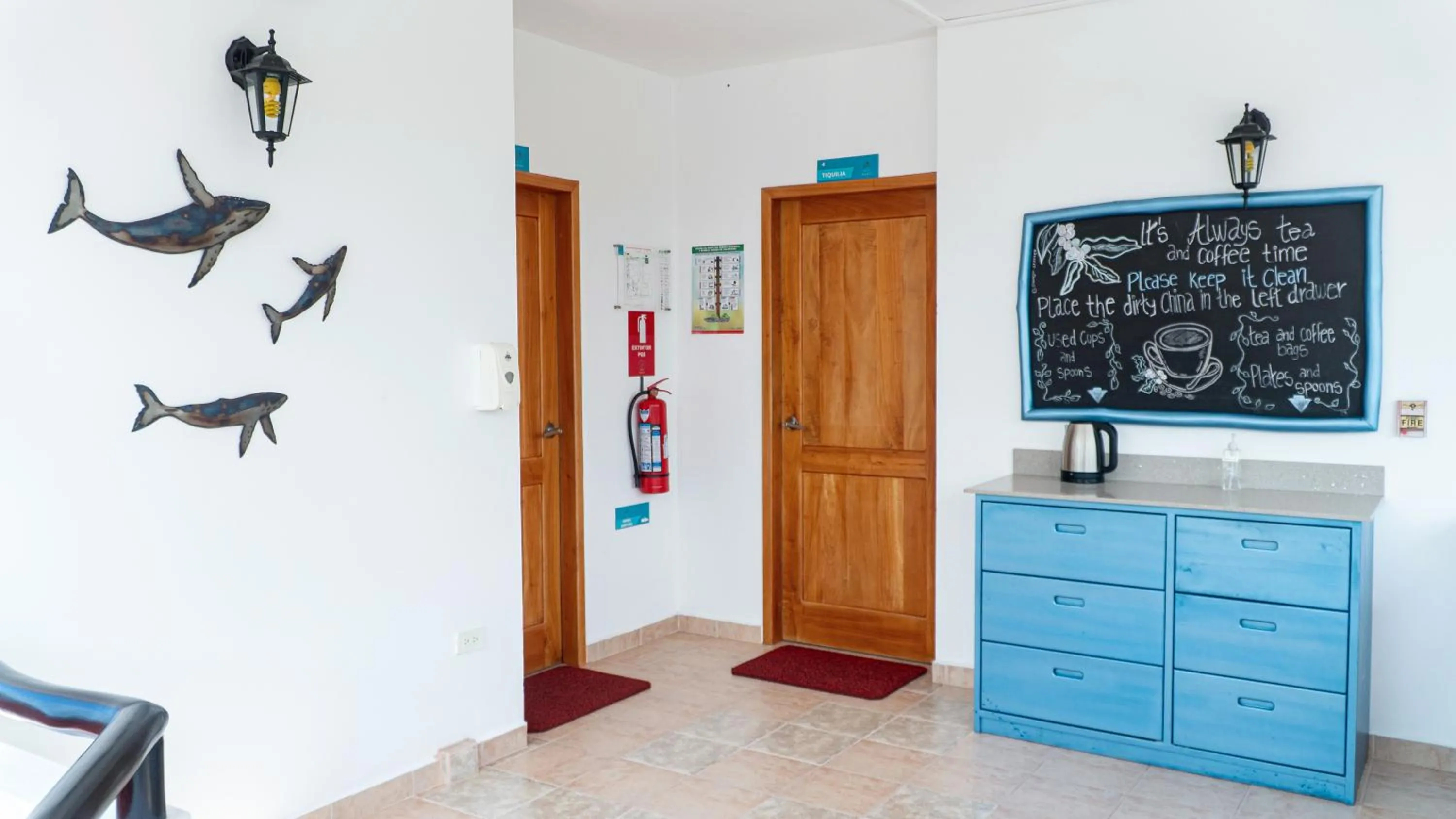 Coffee/tea facilities in Hotel Galapagos Suites B&B