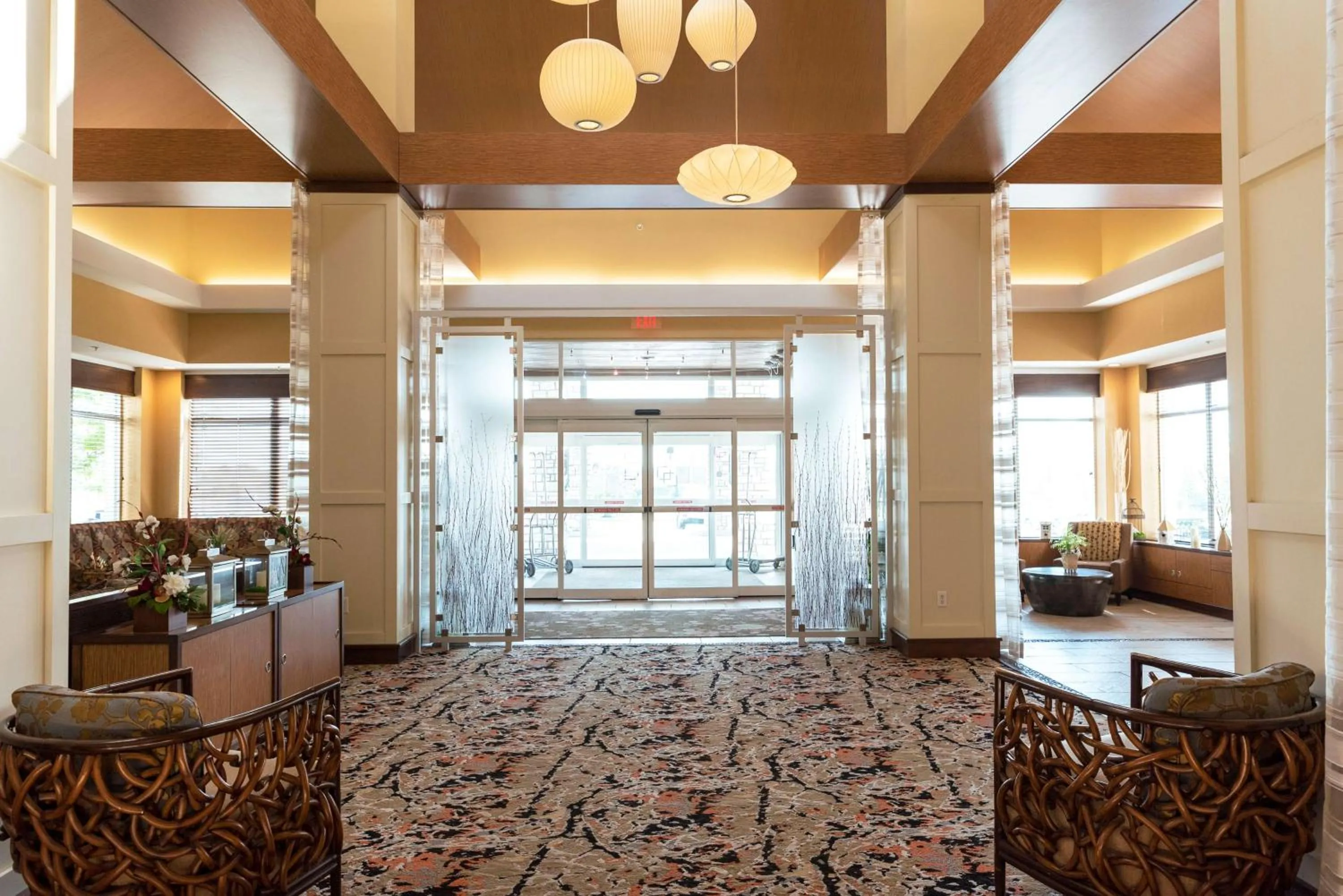 Lobby or reception in Hilton Garden Inn Watertown