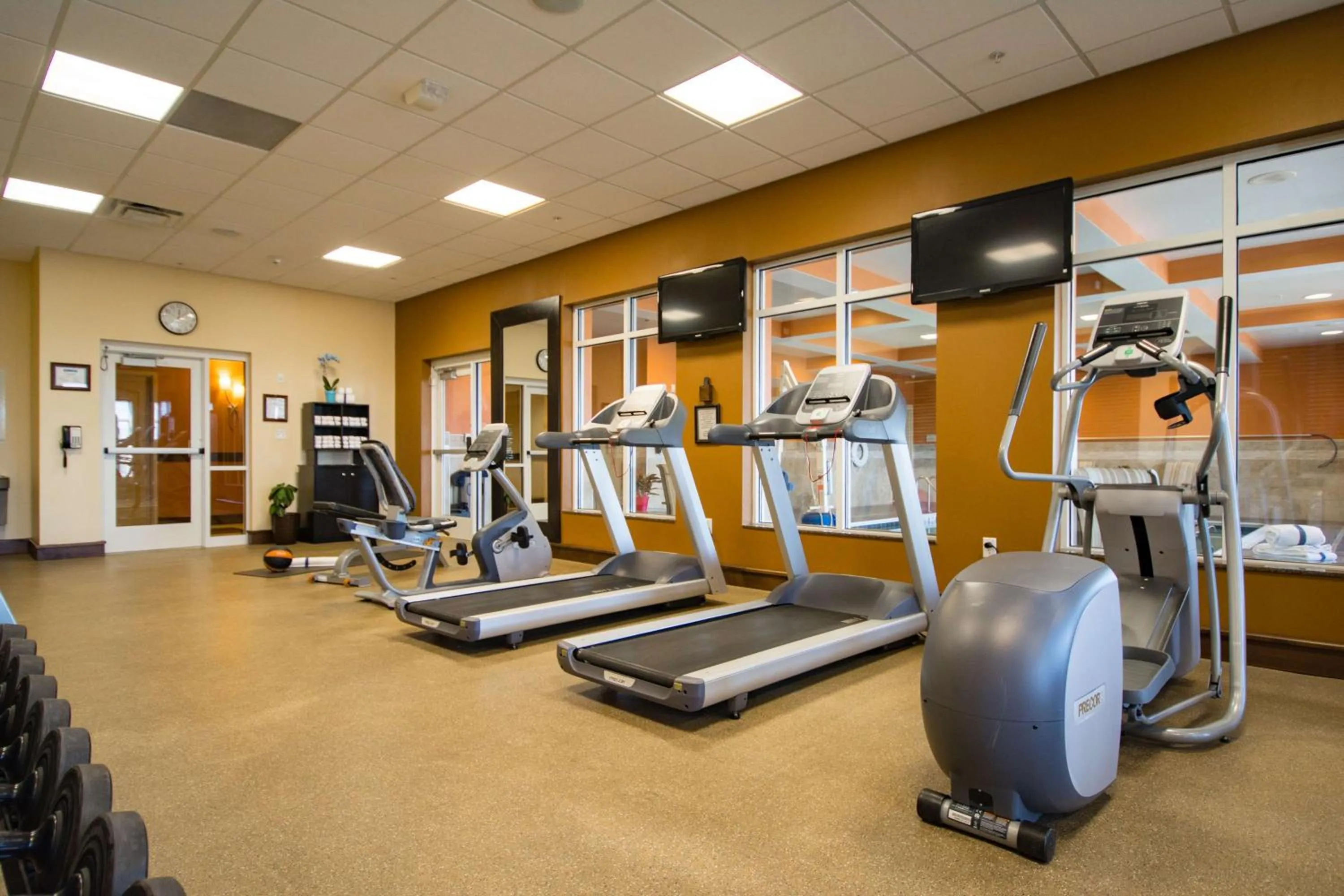 Fitness centre/facilities in Hilton Garden Inn Watertown