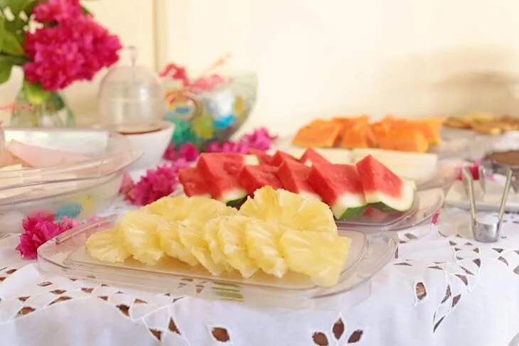 Breakfast in Pousada Ilha do Frade