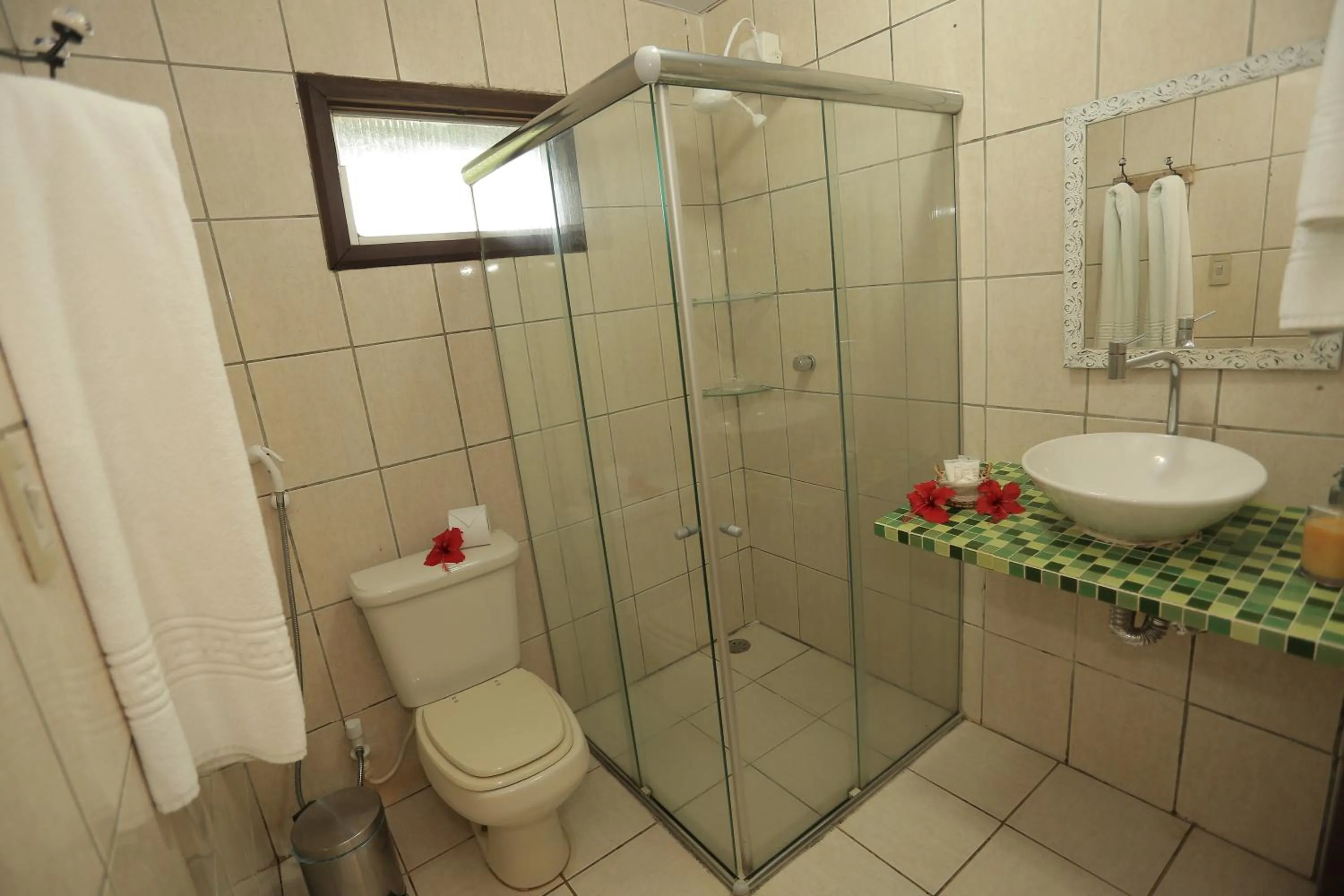 Bathroom in Pousada Ilha do Frade