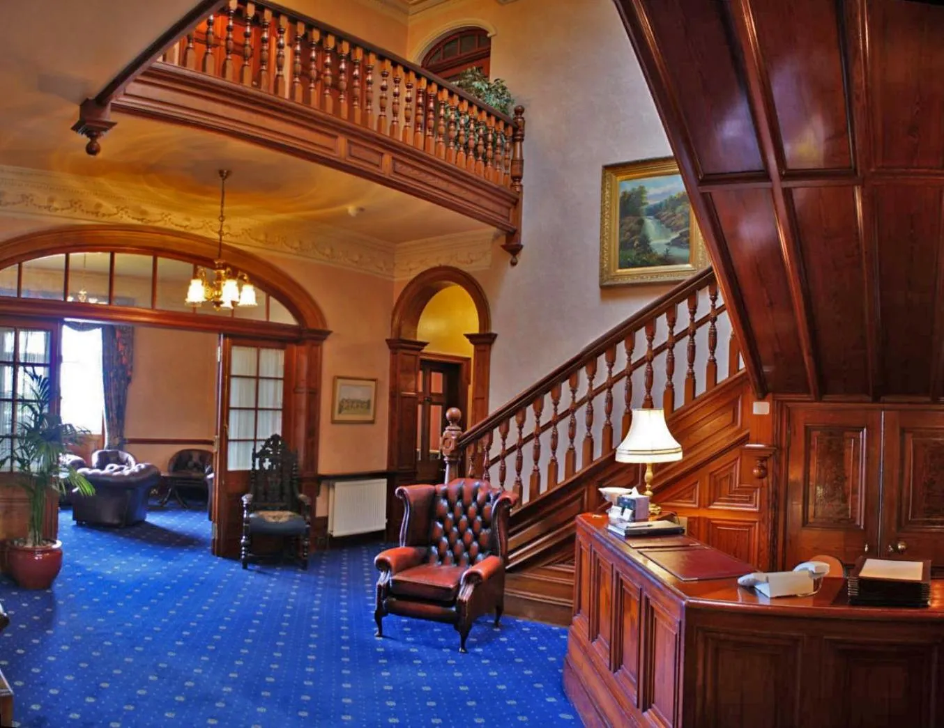 Lobby or reception in Ramnee Hotel