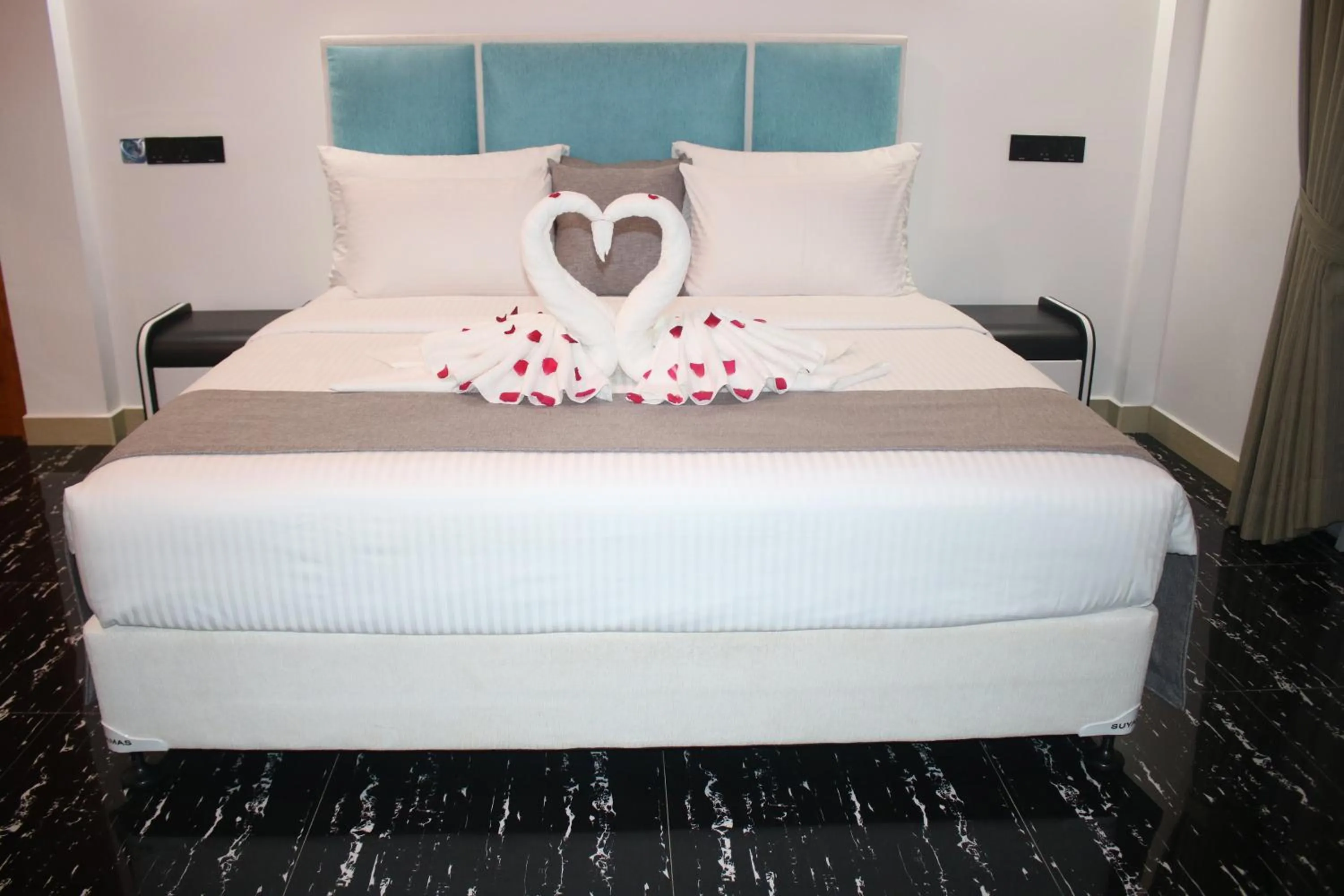 Bed in Santon Resort & Spa - Level 1 Certified