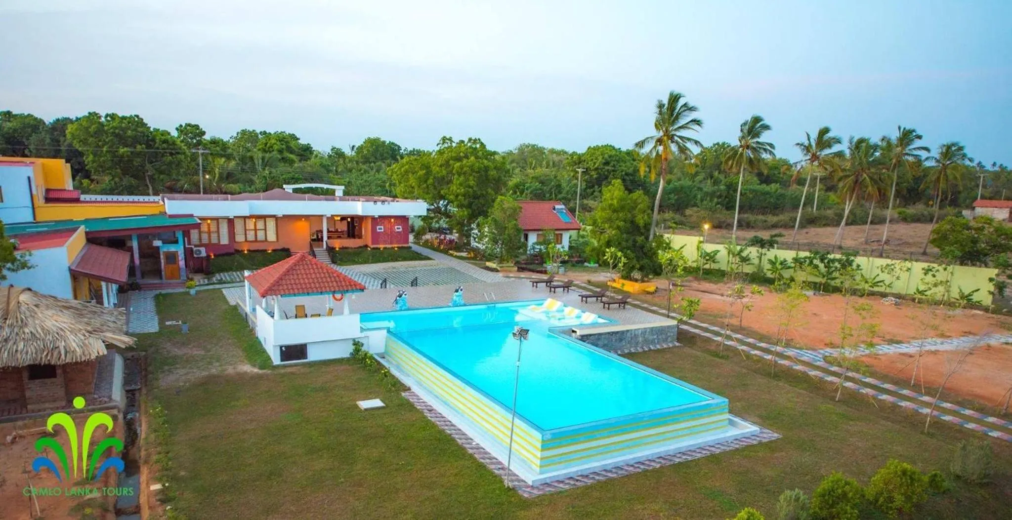 Pool view in Santon Resort & Spa - Level 1 Certified