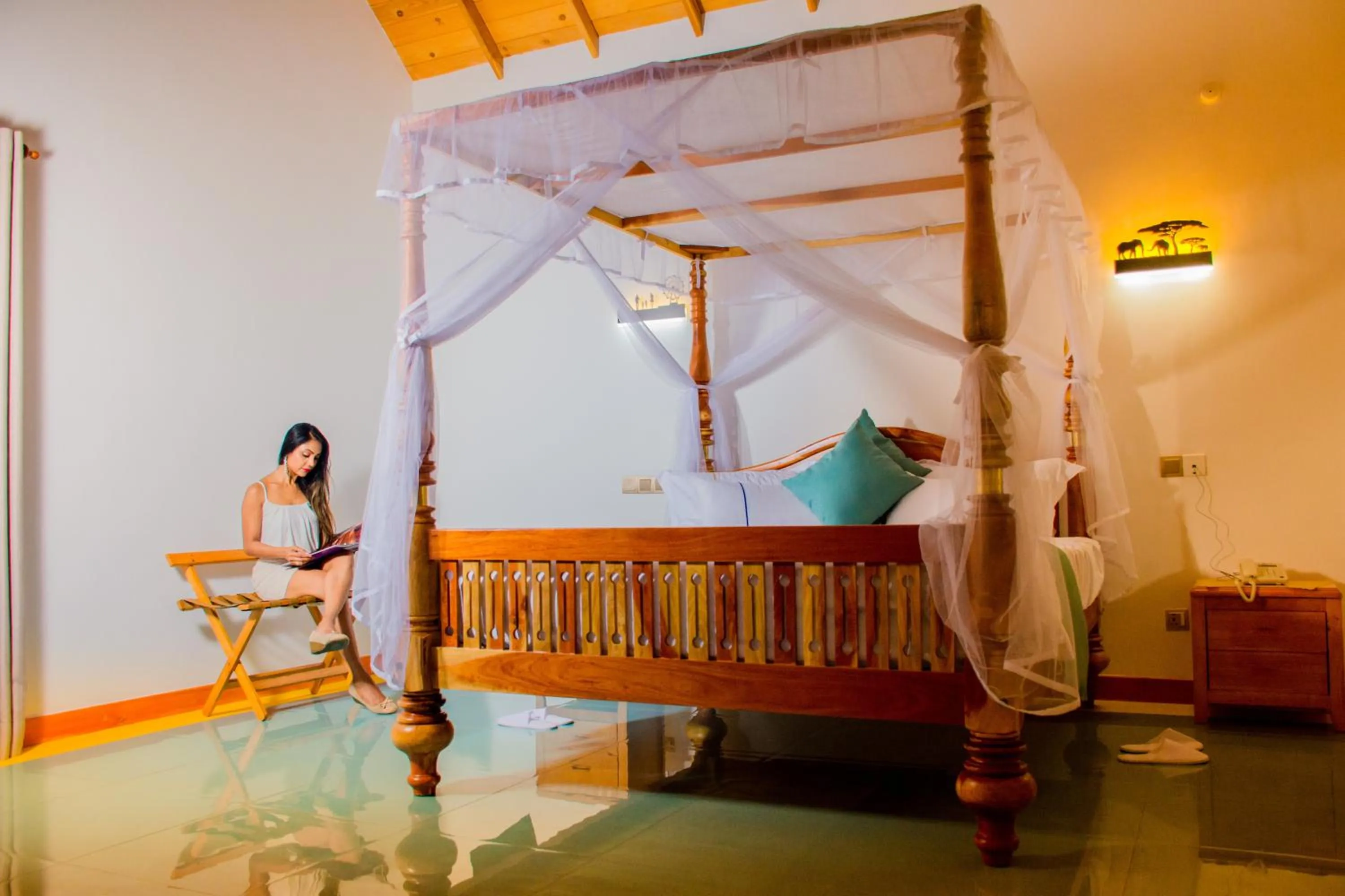 Bed in Santon Resort & Spa - Level 1 Certified