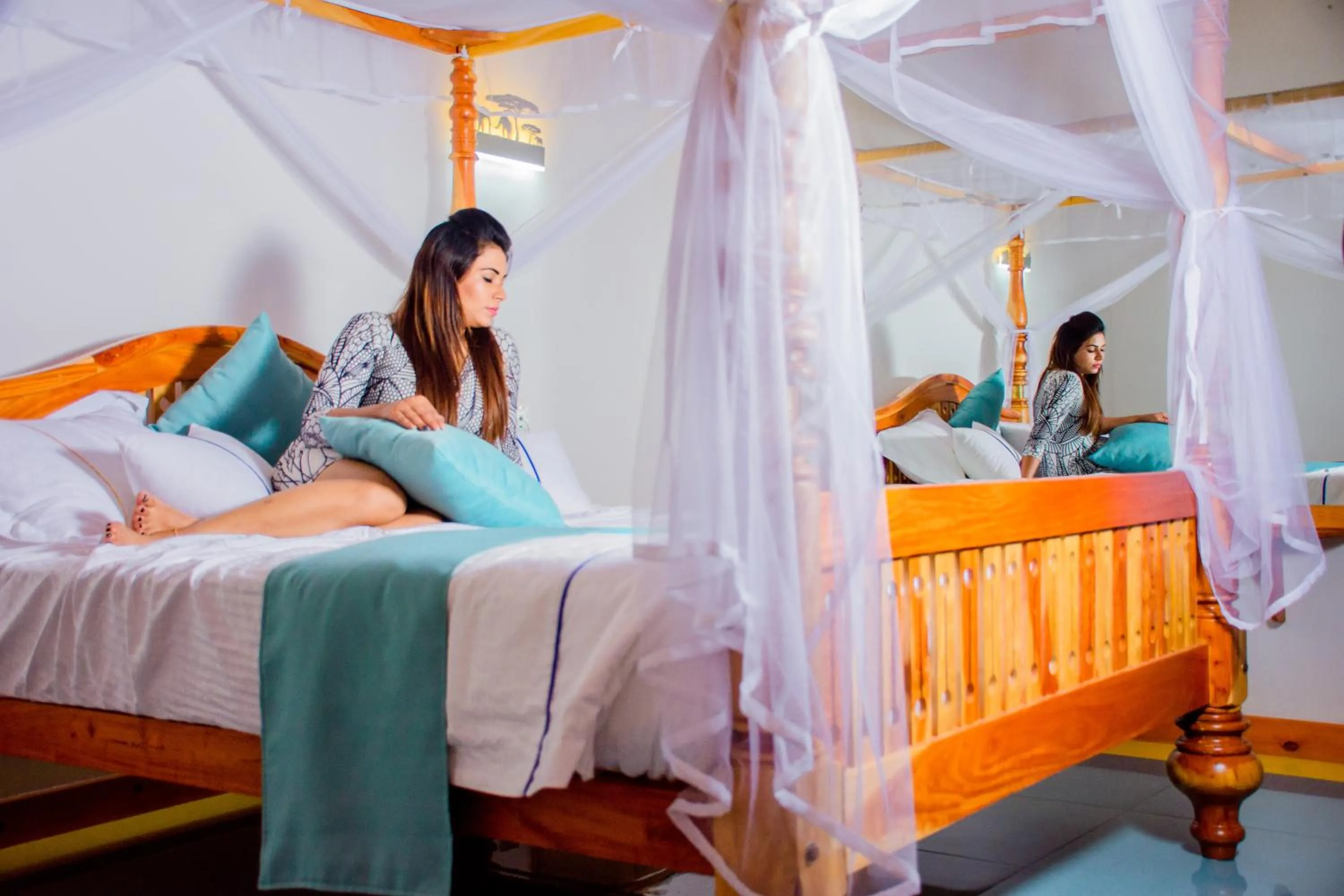 Bed in Santon Resort & Spa - Level 1 Certified