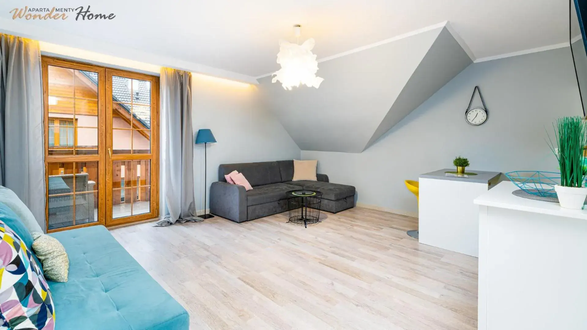 Studio Apartment (Obloczek) in Wonder Home - Apartamenty z balkonami Leśny Dom II - w cichej i zielonej części Karpacza Studio Apartment (Obloczek) in Wonder Home - Apartamenty z balkonami Leśny Dom II - w cichej i zielonej części Karpacza