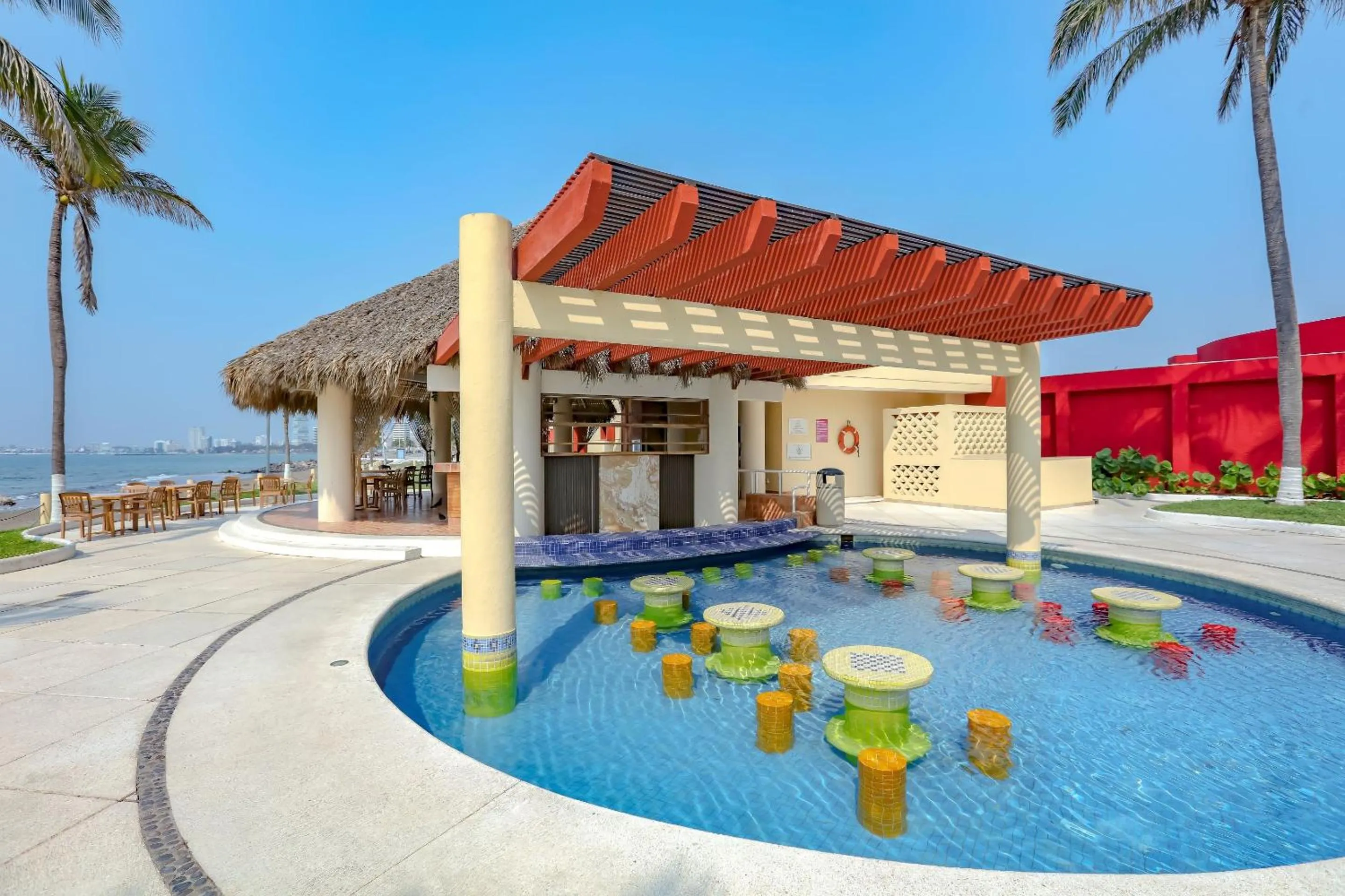 Lounge or bar in Camino Real Veracruz