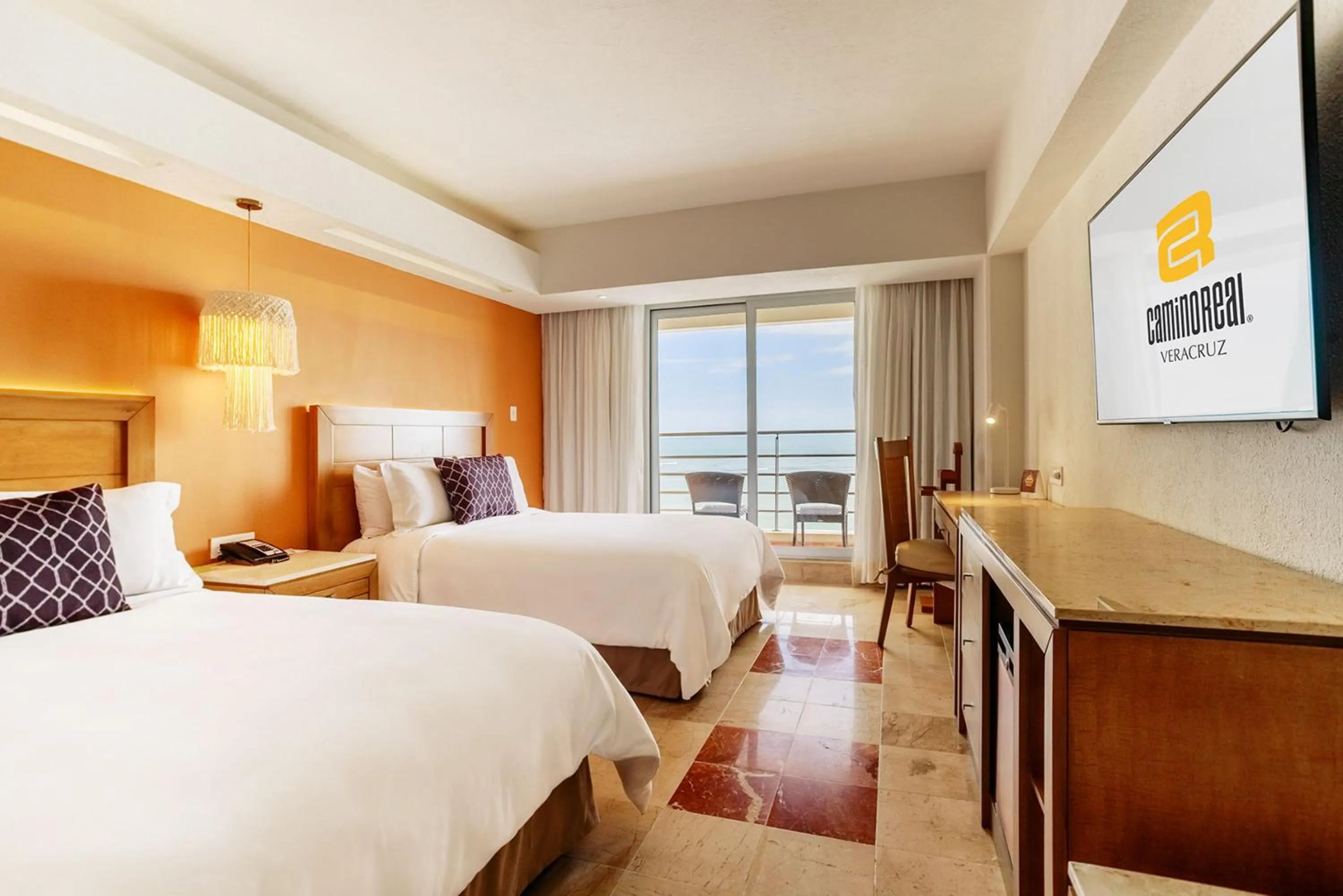 Photo of the whole room, Bed in Camino Real Veracruz