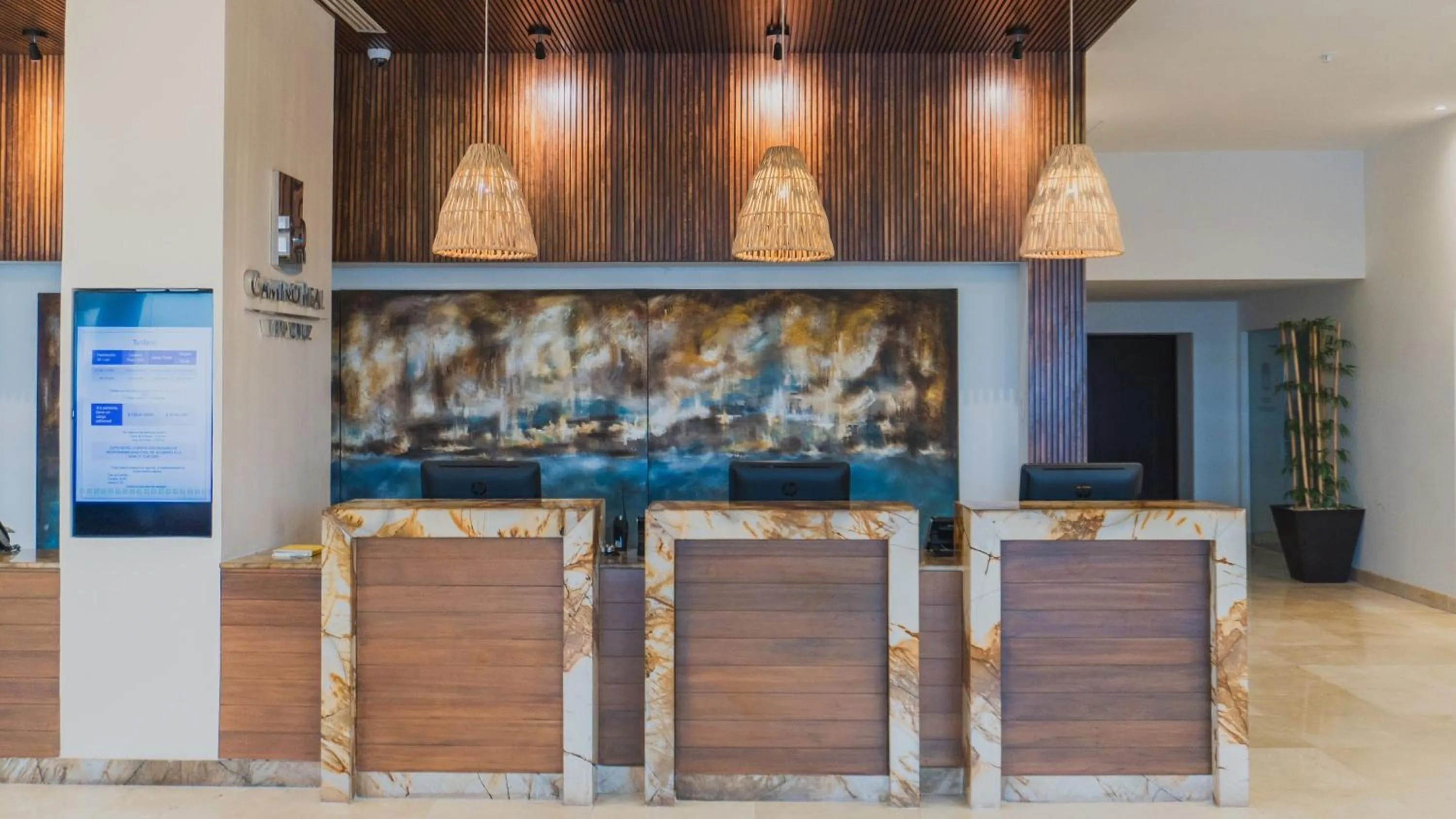 Lobby or reception in Camino Real Veracruz