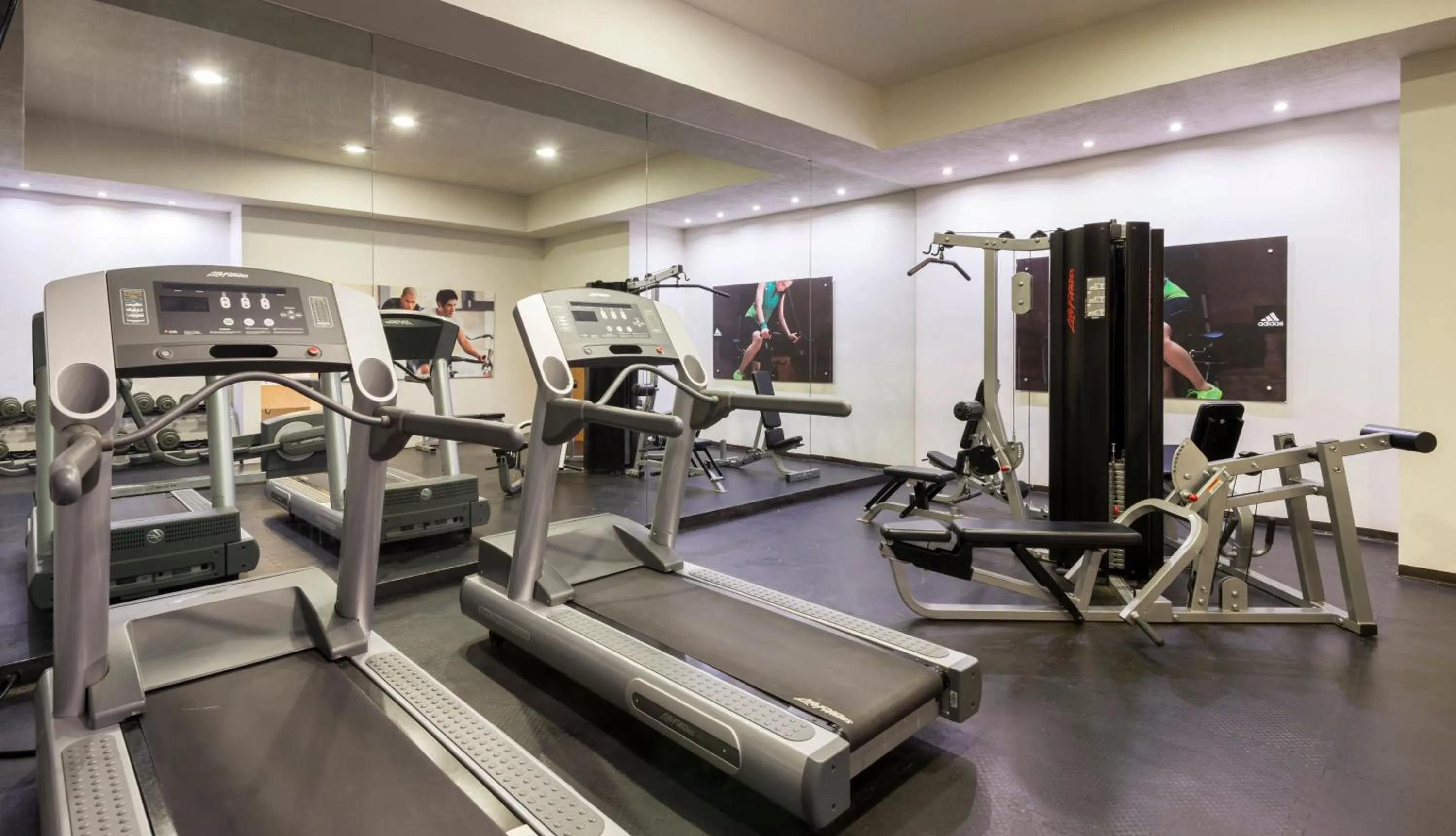 Fitness centre/facilities in Real Inn San Luis Potosi