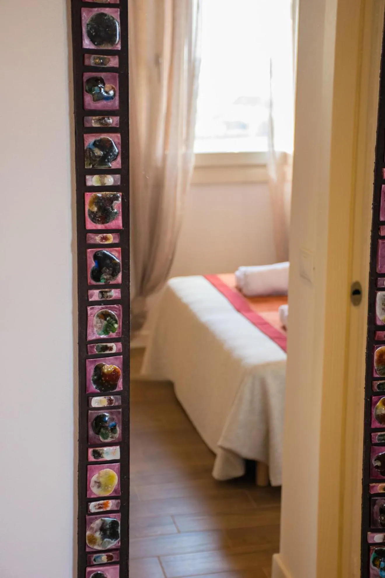 Decorative detail, Bed in Terre Boscaratto