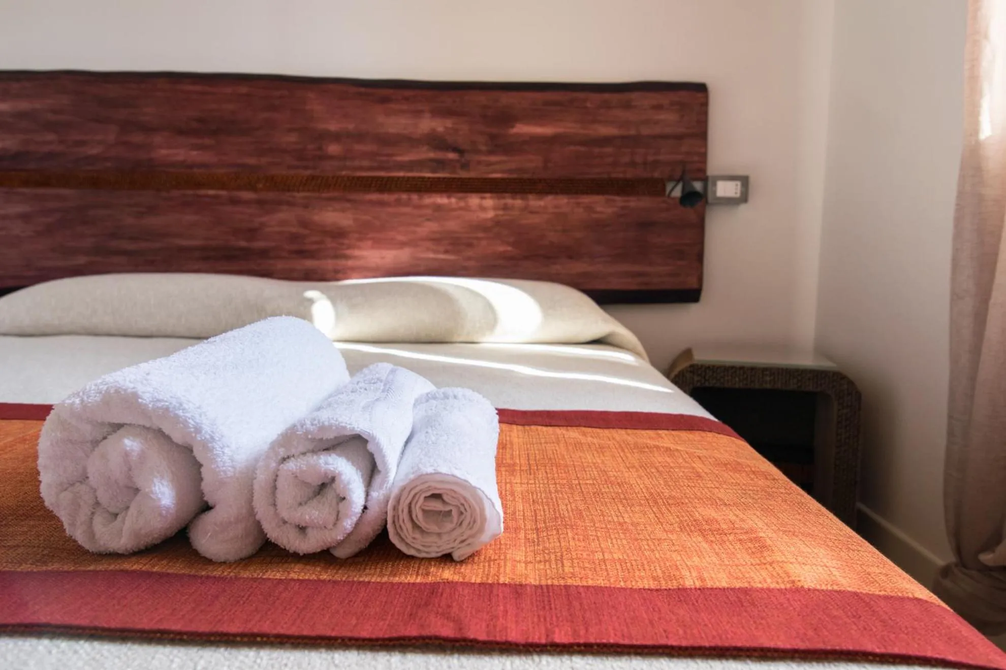 Decorative detail, Bed in Terre Boscaratto