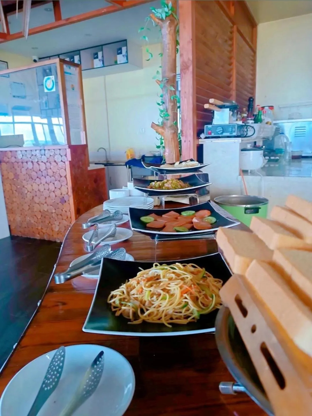 Breakfast in Ocean Star Hotel