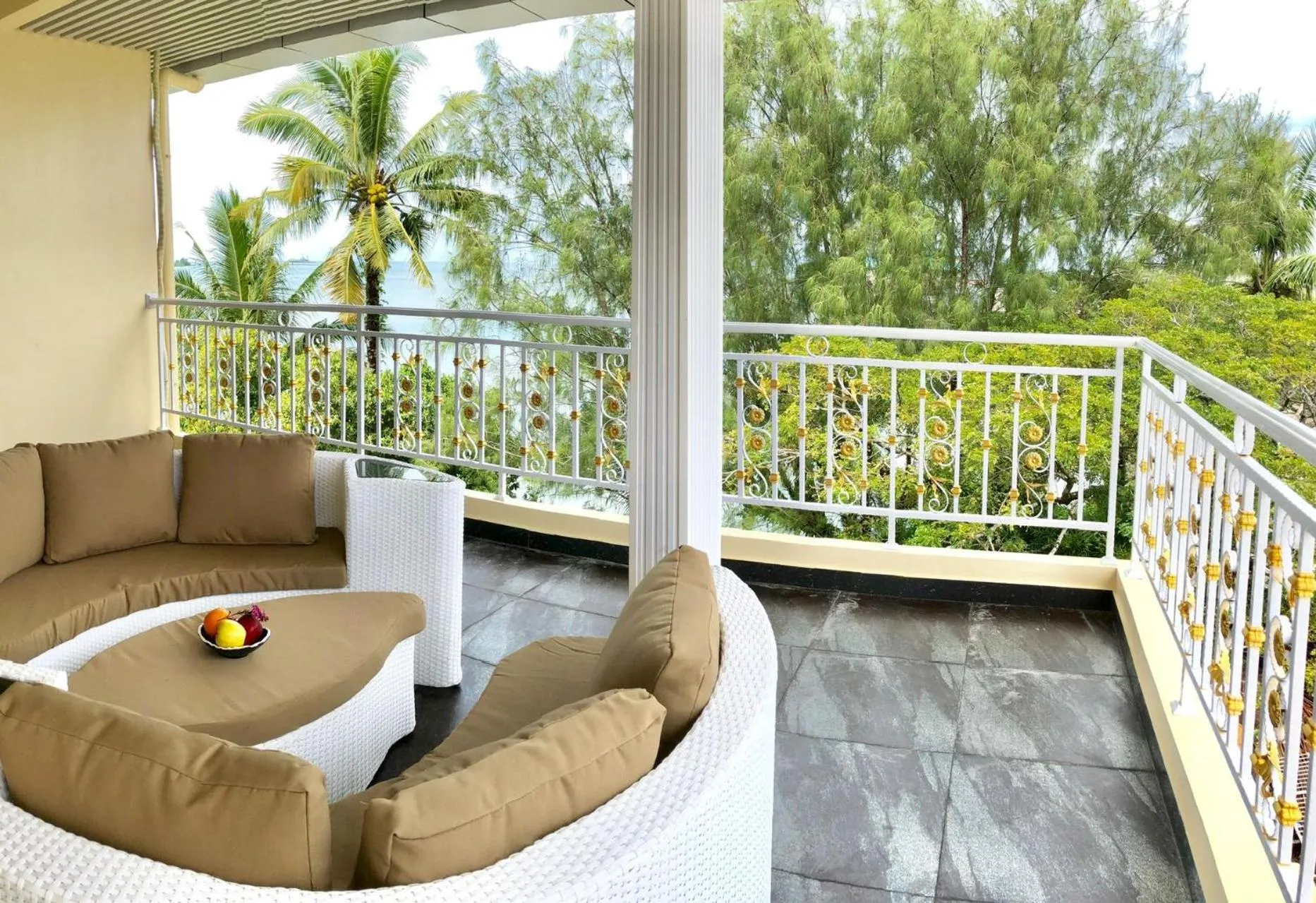 Patio in Ocean Star Hotel