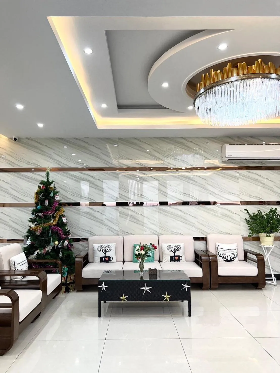 On site in Ocean Star Hotel