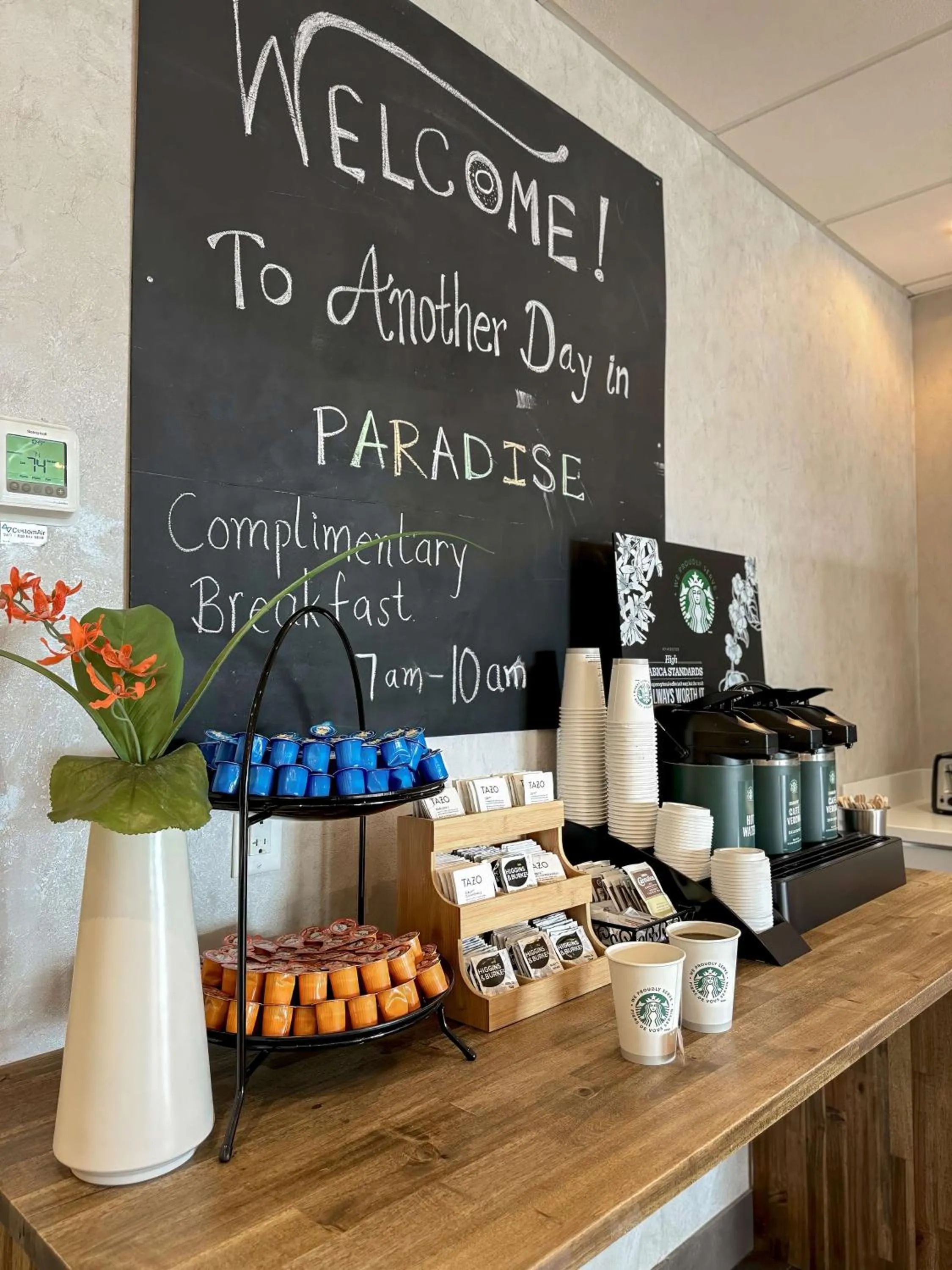 Breakfast in Coast Osoyoos Beach Hotel