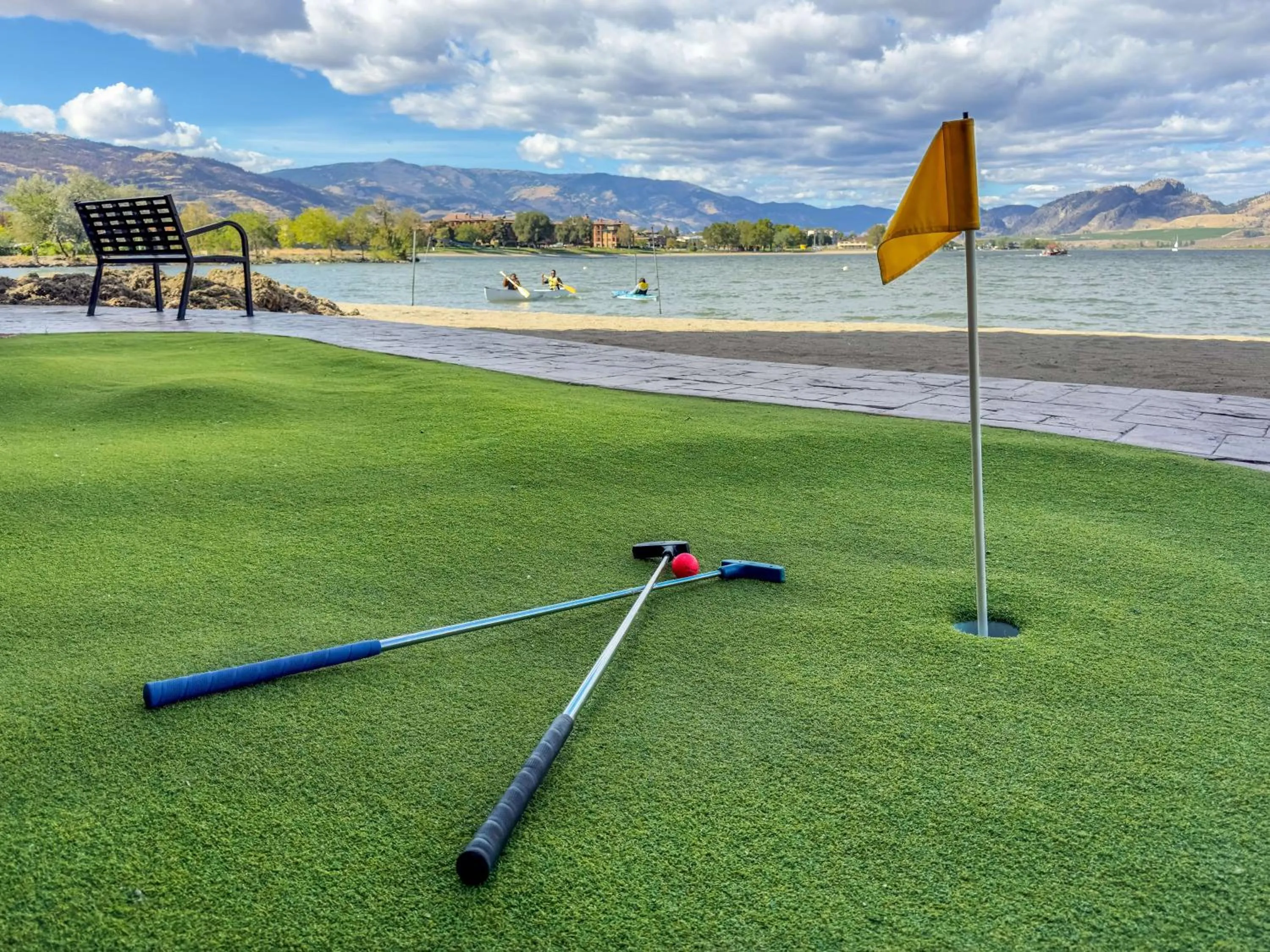 Property building in Coast Osoyoos Beach Hotel