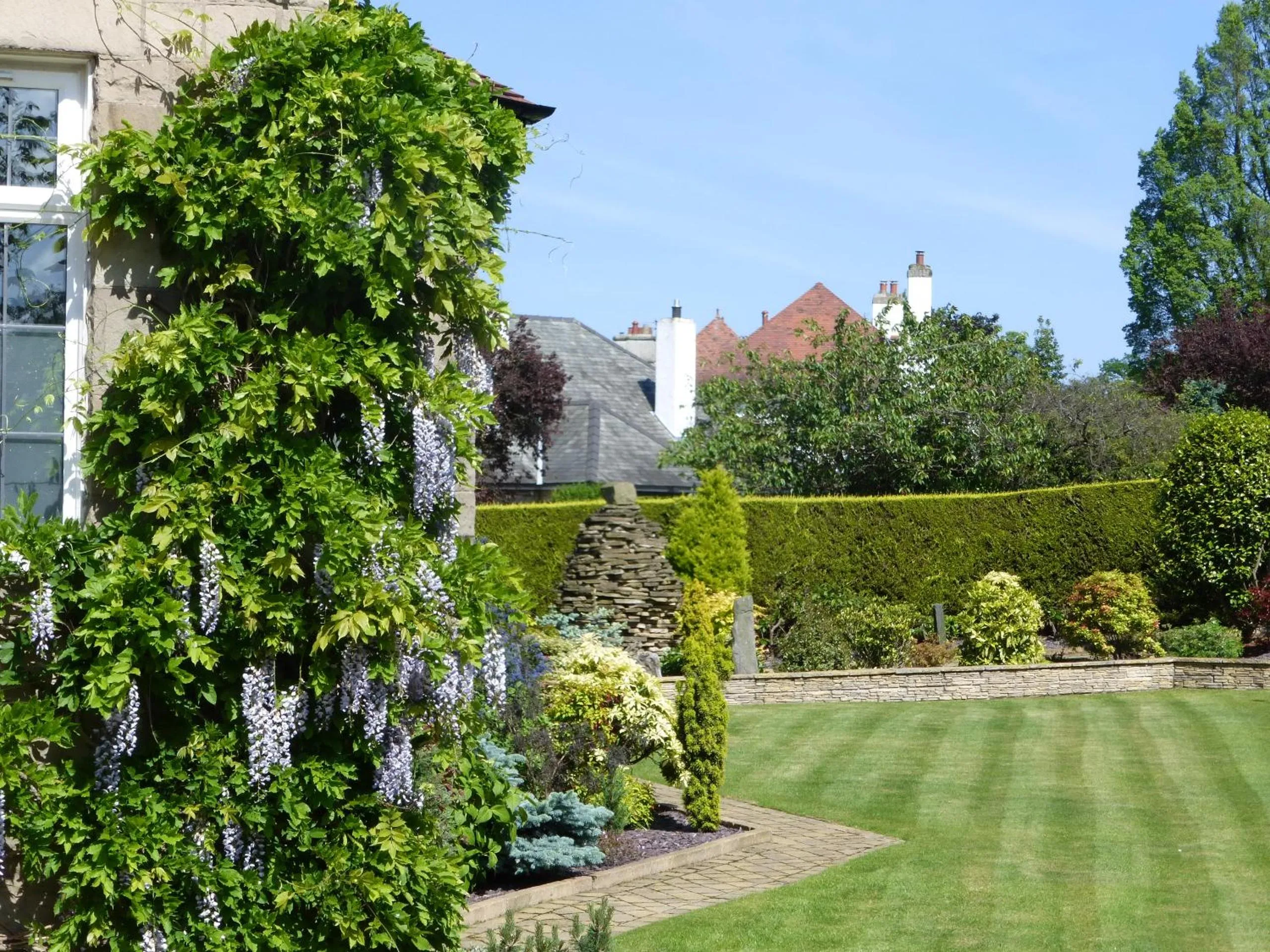 Garden view in The Cairn Residence