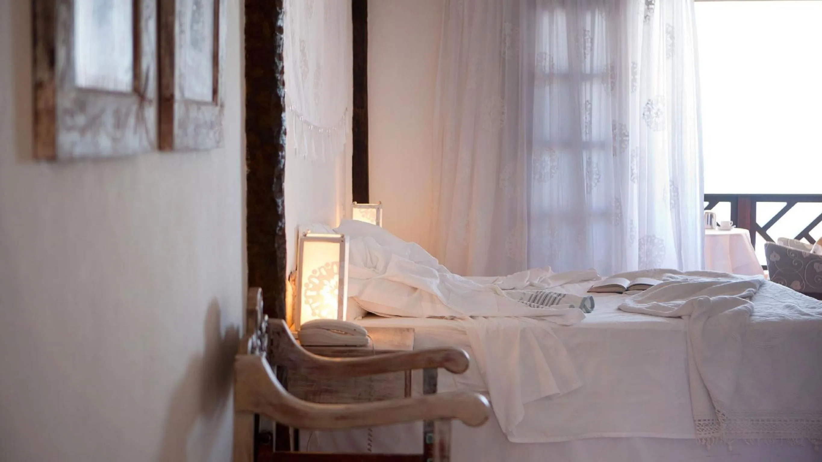 Bed in Bruno Marambaia Charme Hotel